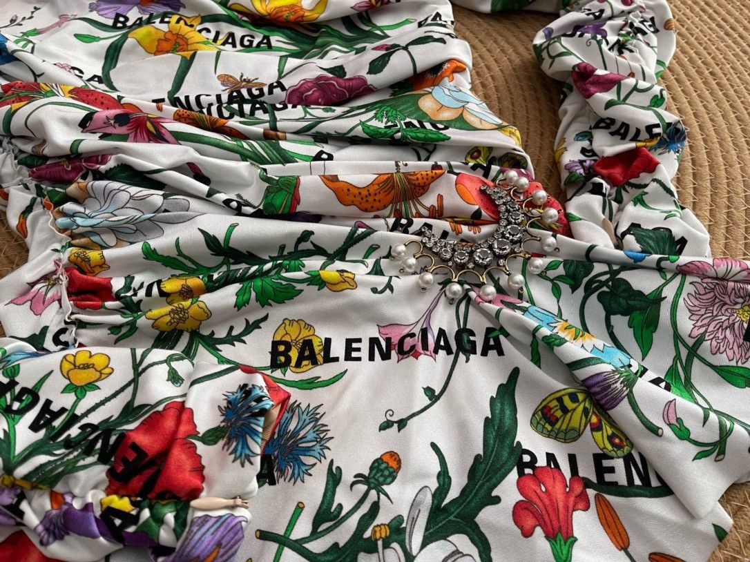 Balenciaga × Gucci Gucci X Balenciaga Blouse NWT Size XS / US 0-2 / IT 36-38 - 4 Thumbnail