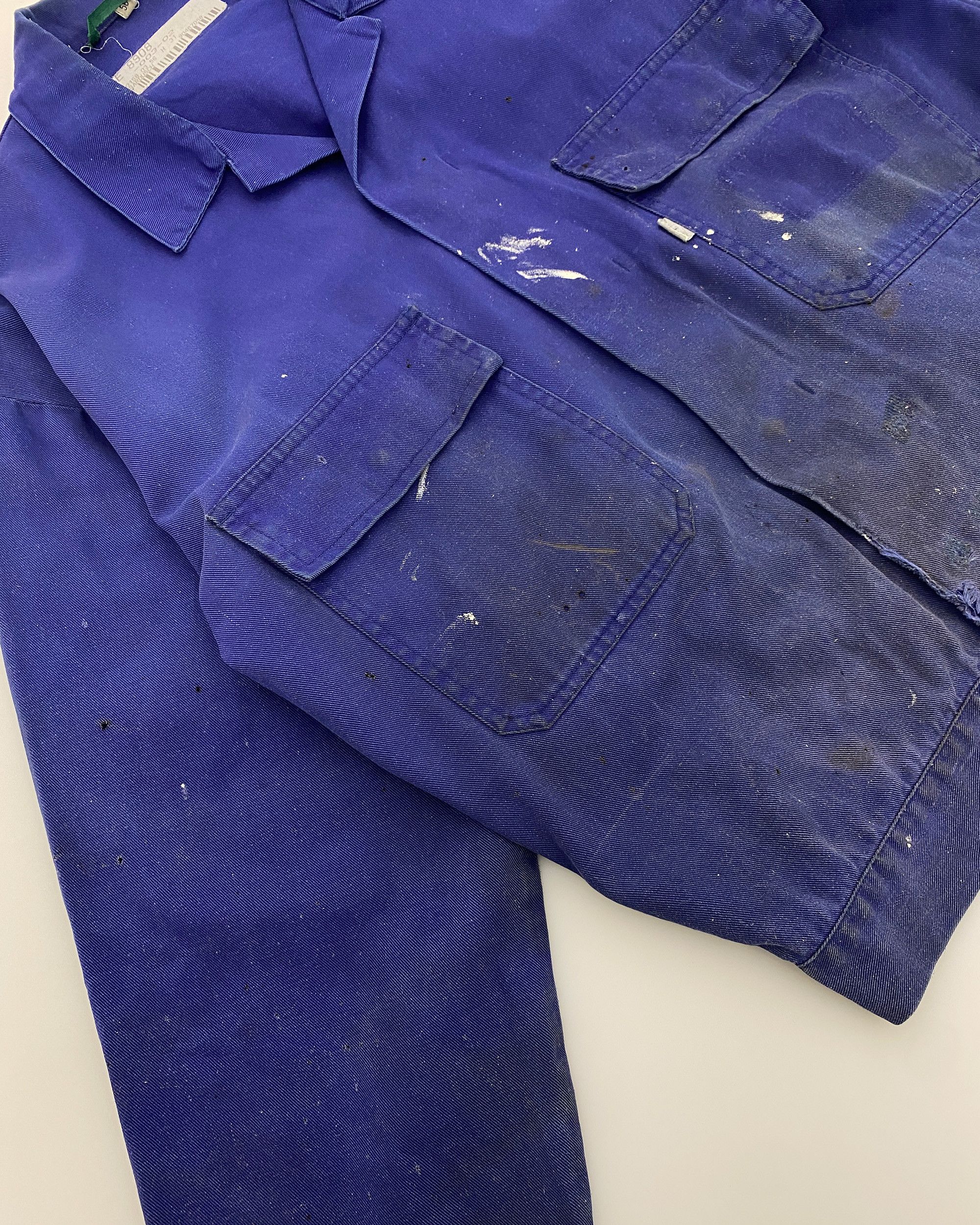 Vintage 1990s 2 Chest Pocket Work Jacket Size US XL / EU 56 / 4 - 8 Thumbnail