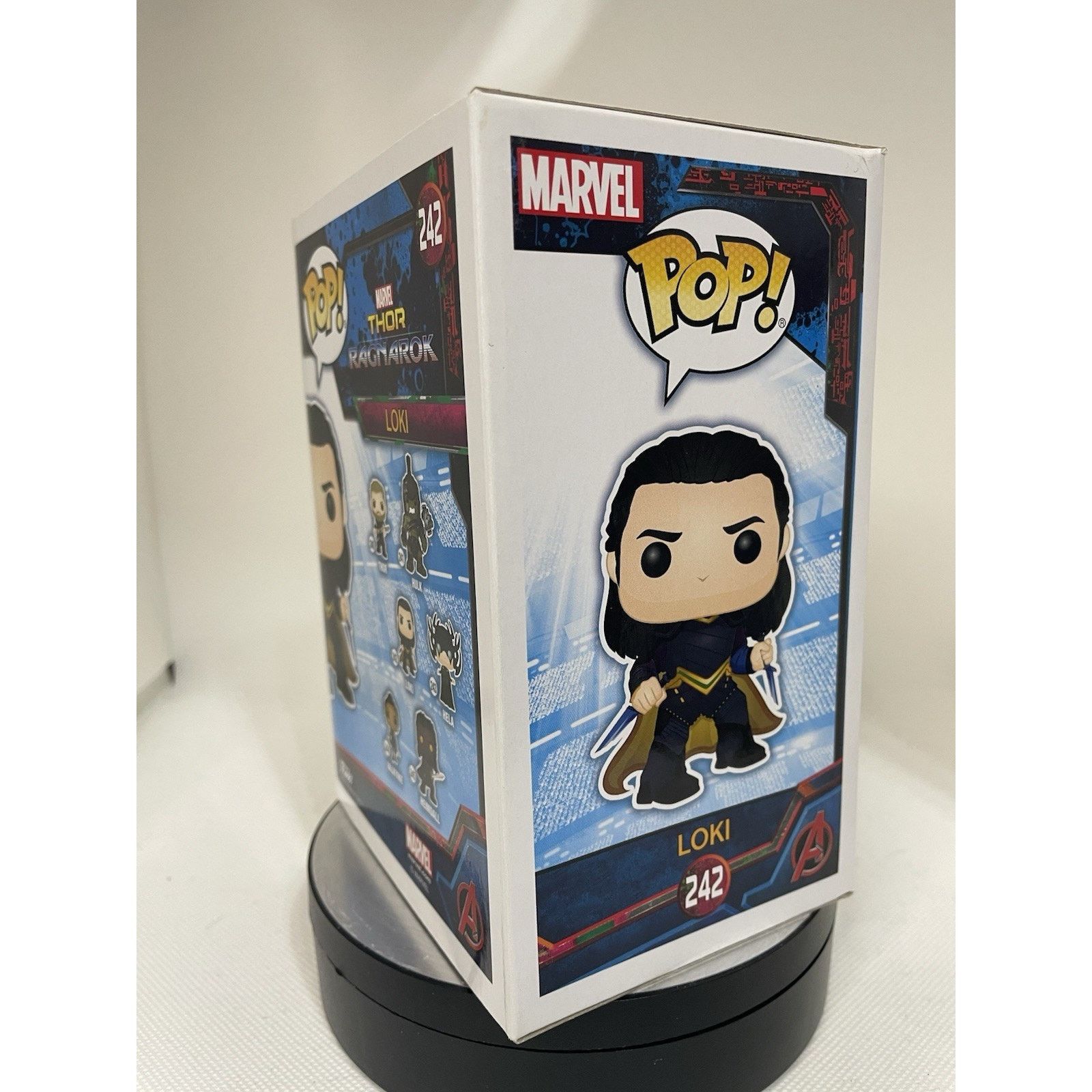 Marvel Comics Funko Pop! Loki (Sakaaran) #242 Thor Ragnarok Size ONE SIZE - 6 Thumbnail