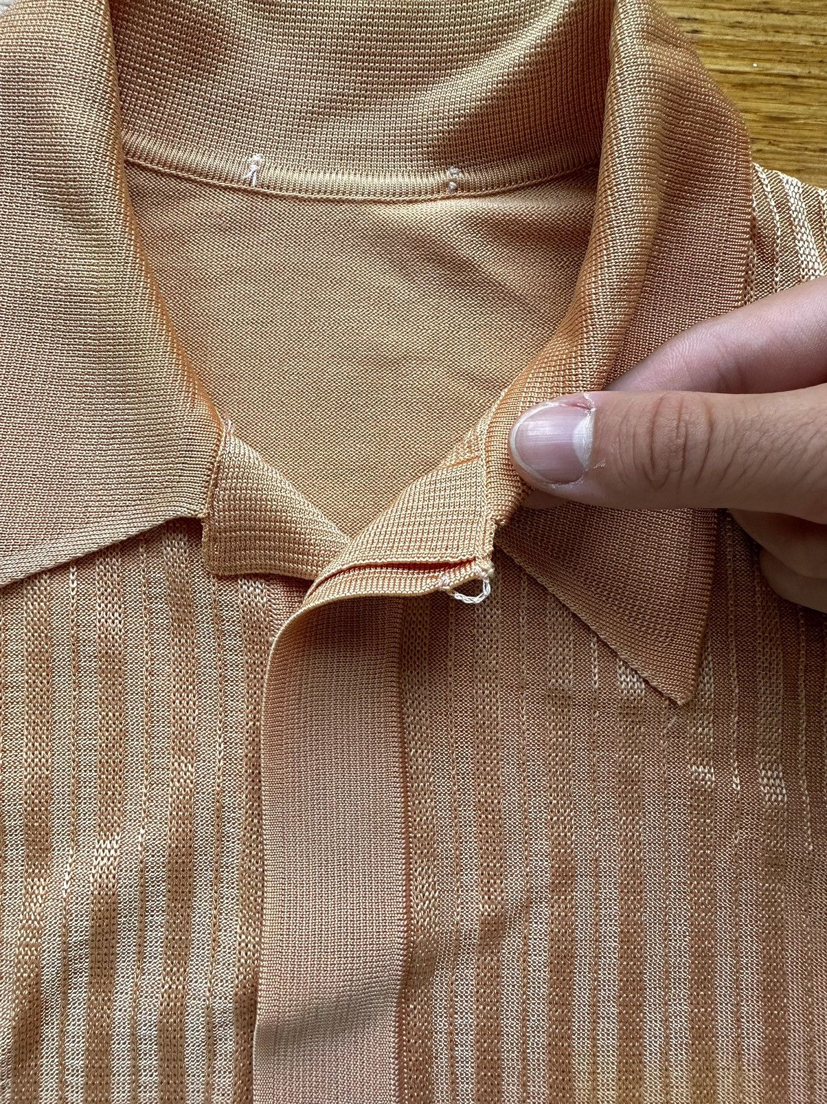 Vintage Vintage 70s loop collar knit polo Size US M / EU 48-50 / 2 - 3 Thumbnail
