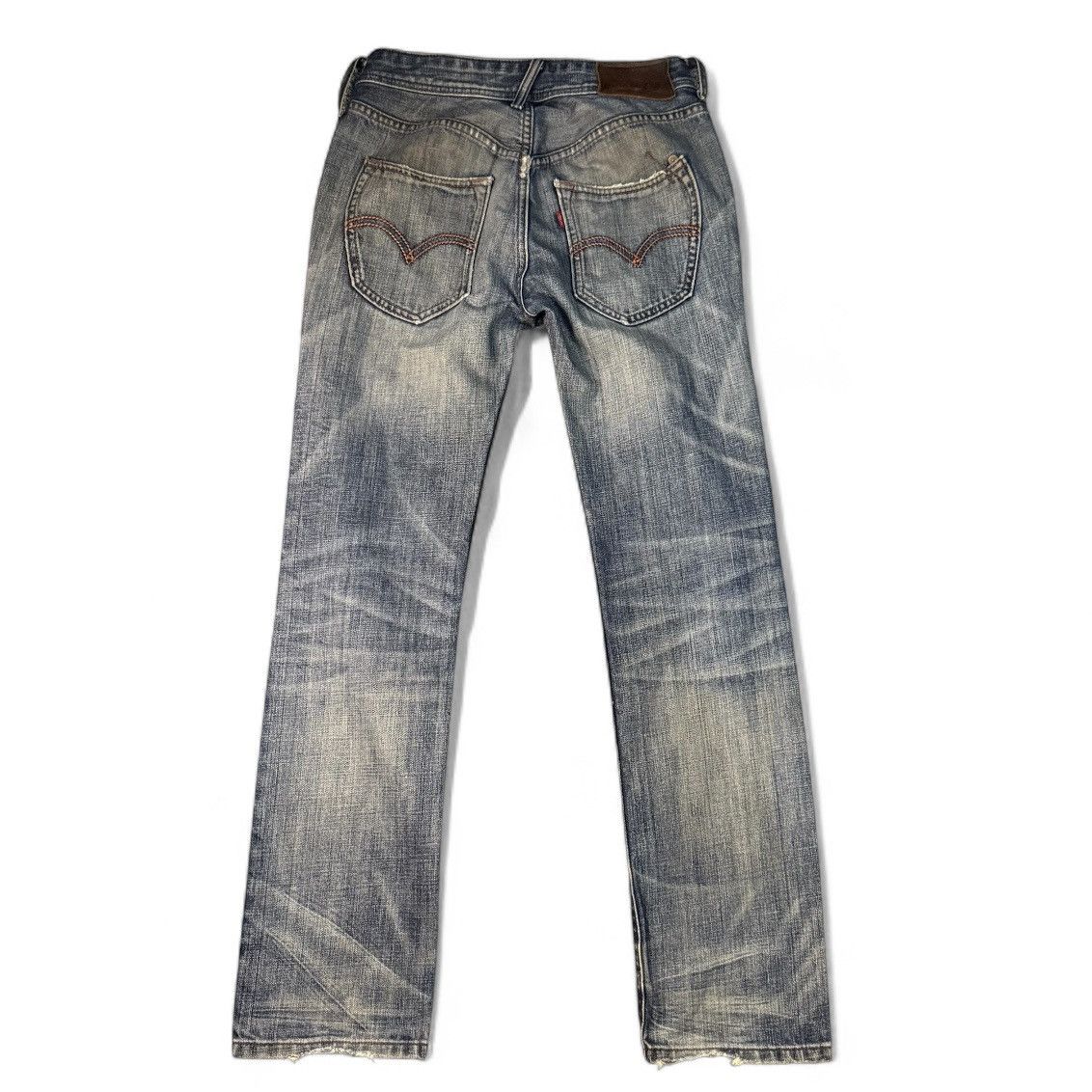 Beauty Beast Distressed Levis Cooper Thrashed Dirty Pants Size 29" - 2 Thumbnail