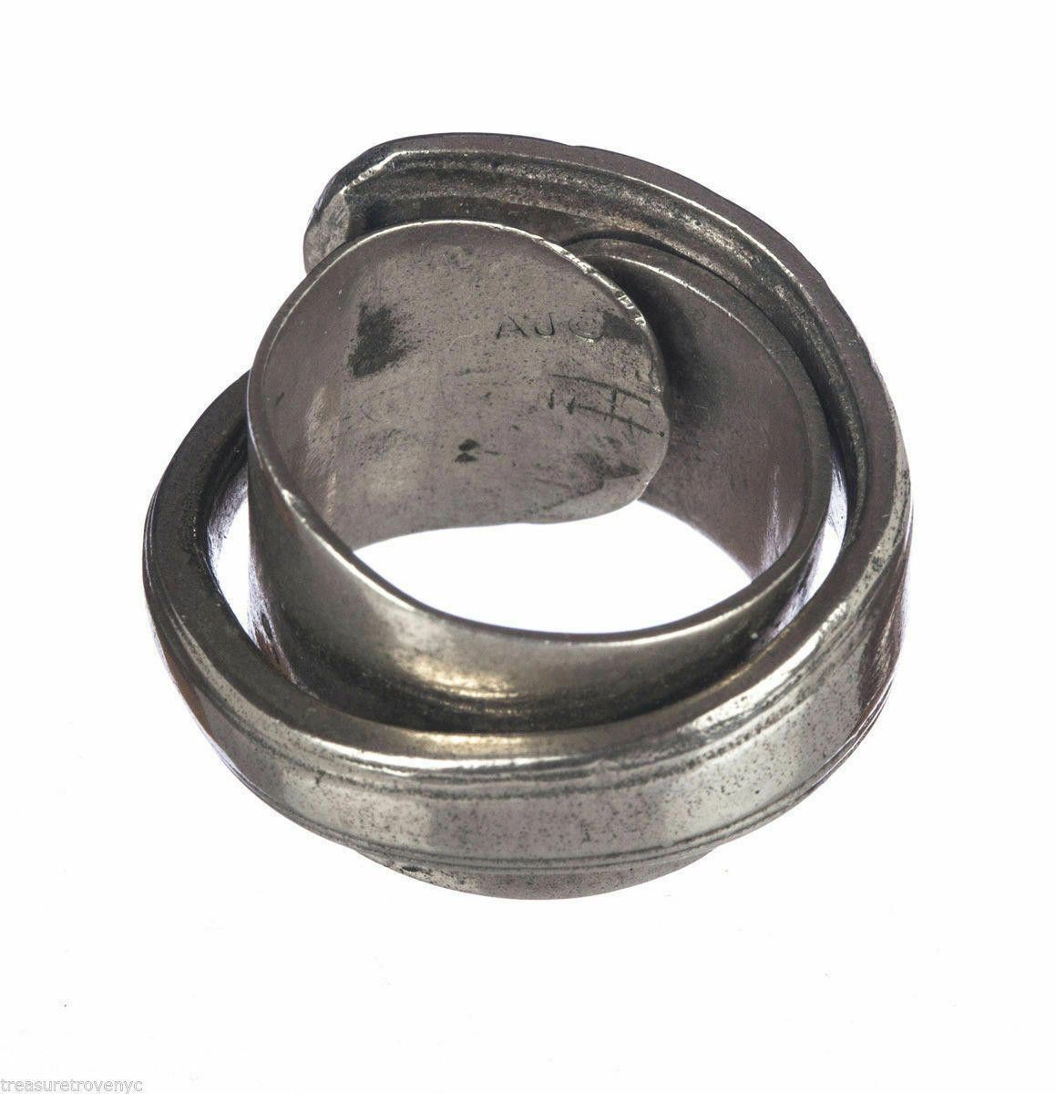 Designer Sterling Silver Butter Knife Ring Silverware Alberto Juan Size ONE SIZE - 10 Thumbnail