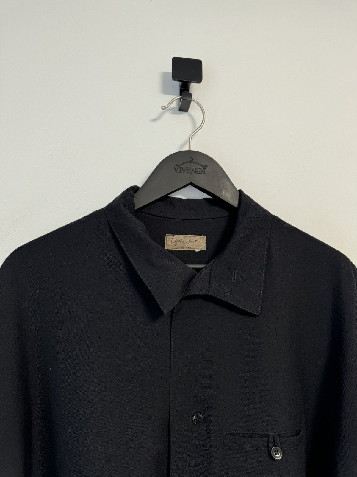 Yohji Yamamoto YOHJI YAMAMOTO POUR HOMME Strap Design Long Sleeve Shirt Size XL / US 12-14 / IT 48-50 - 11 Thumbnail
