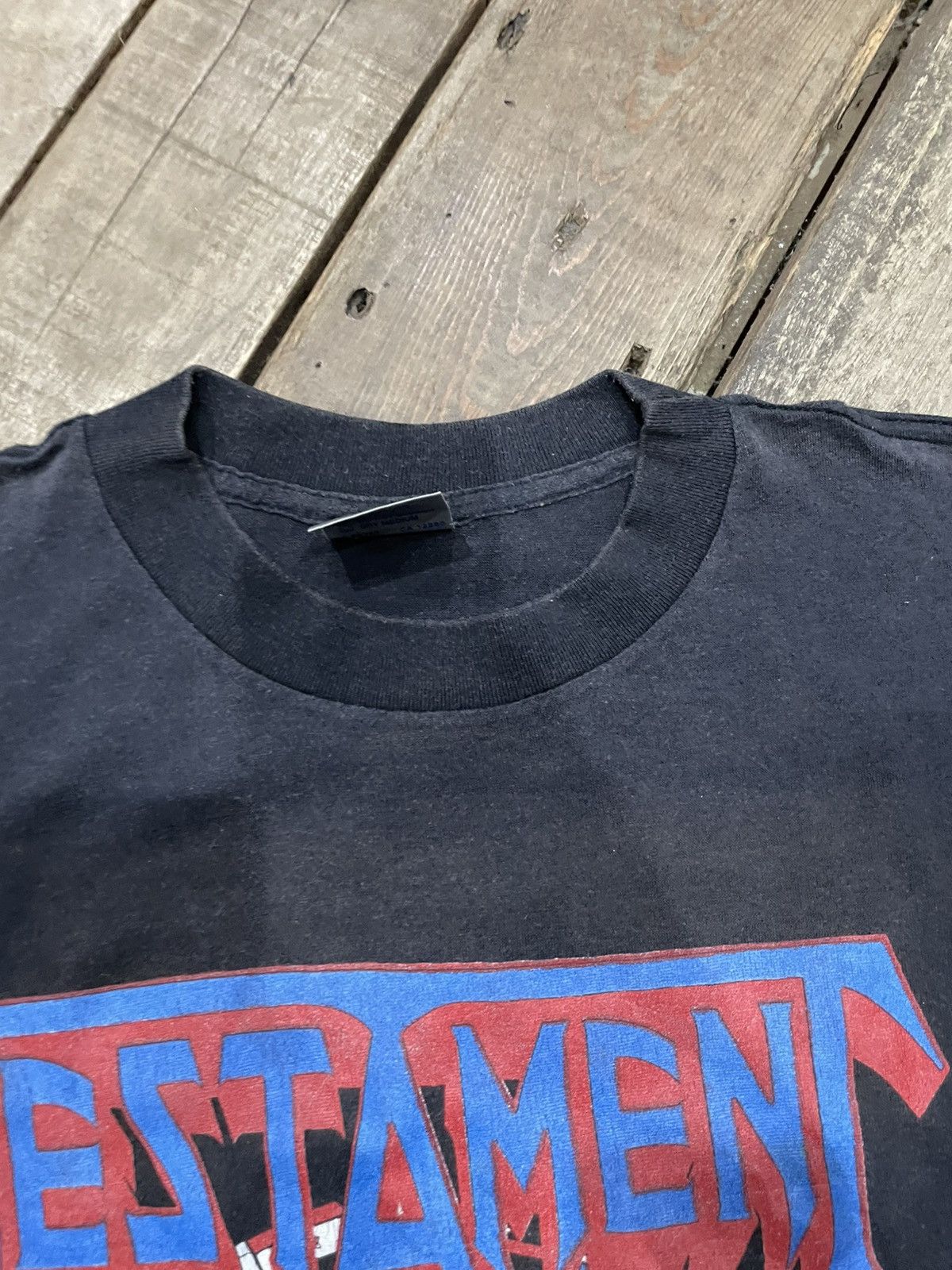 Band Tees Vintage Testament Thrash Metal band 90’s Perilous Nations Size US M / EU 48-50 / 2 - 5 Thumbnail