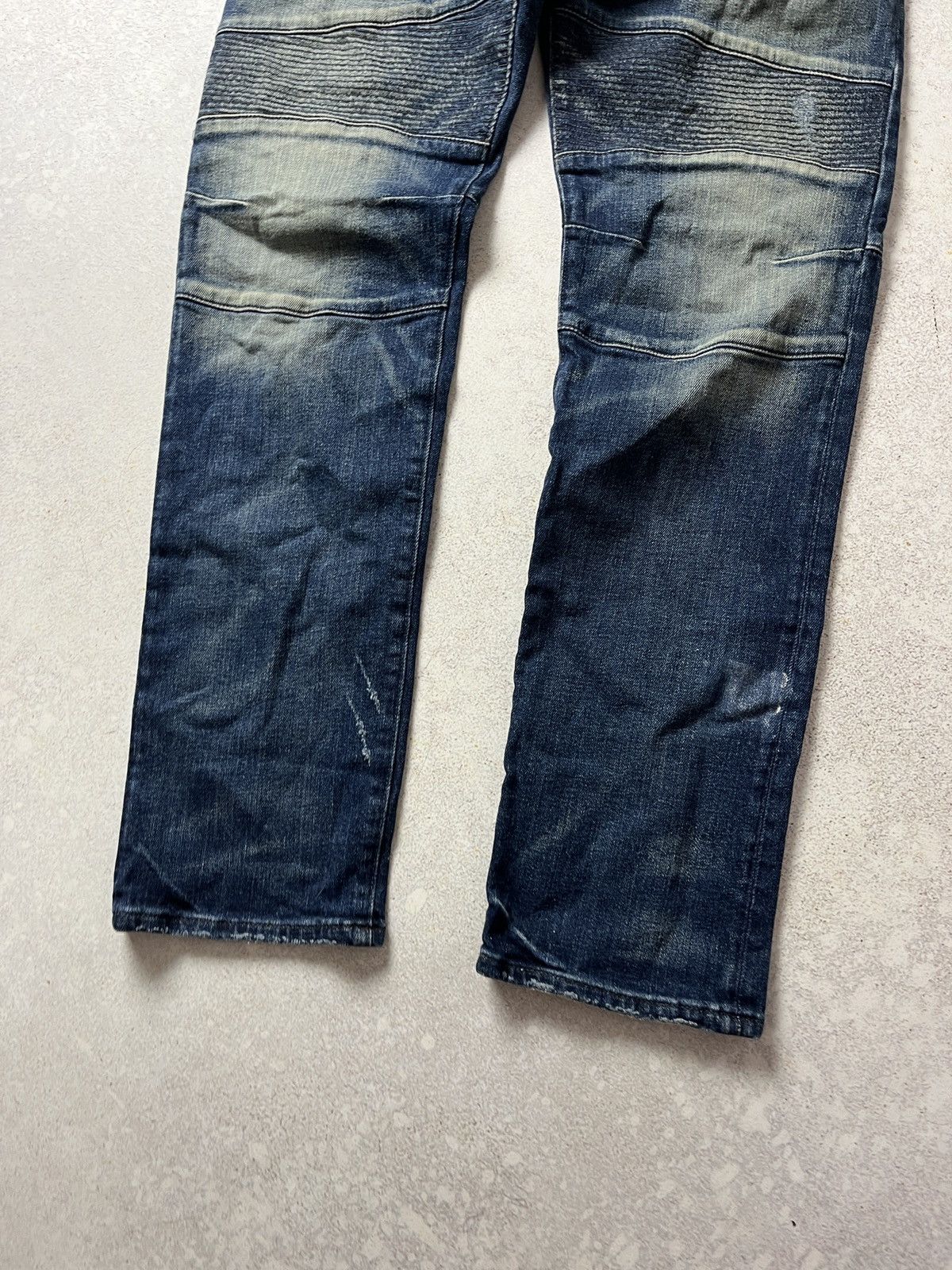 Polo Ralph Lauren Polo Ralph Lauren Black Label Sullivan Biker Moto Jeans Size US 31 - 2 Thumbnail