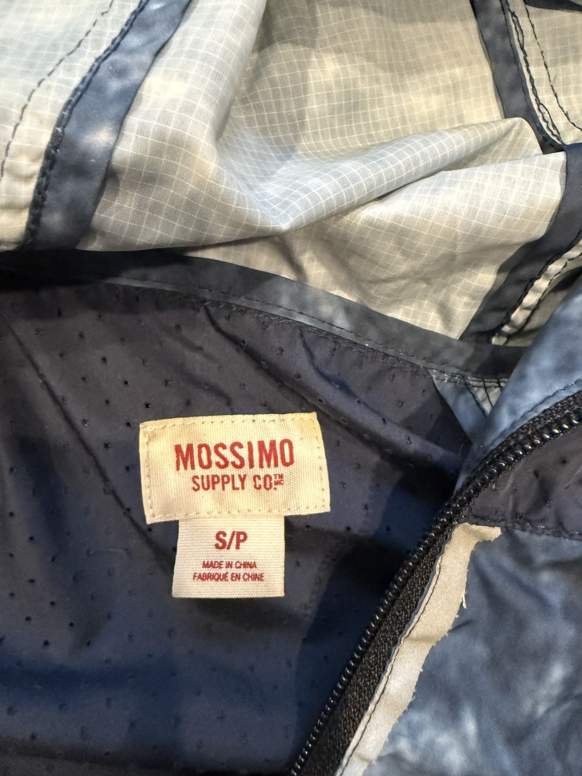 Mossimo Blue Windbreaker Jacket Size US S / EU 44-46 / 1 - 2 Thumbnail
