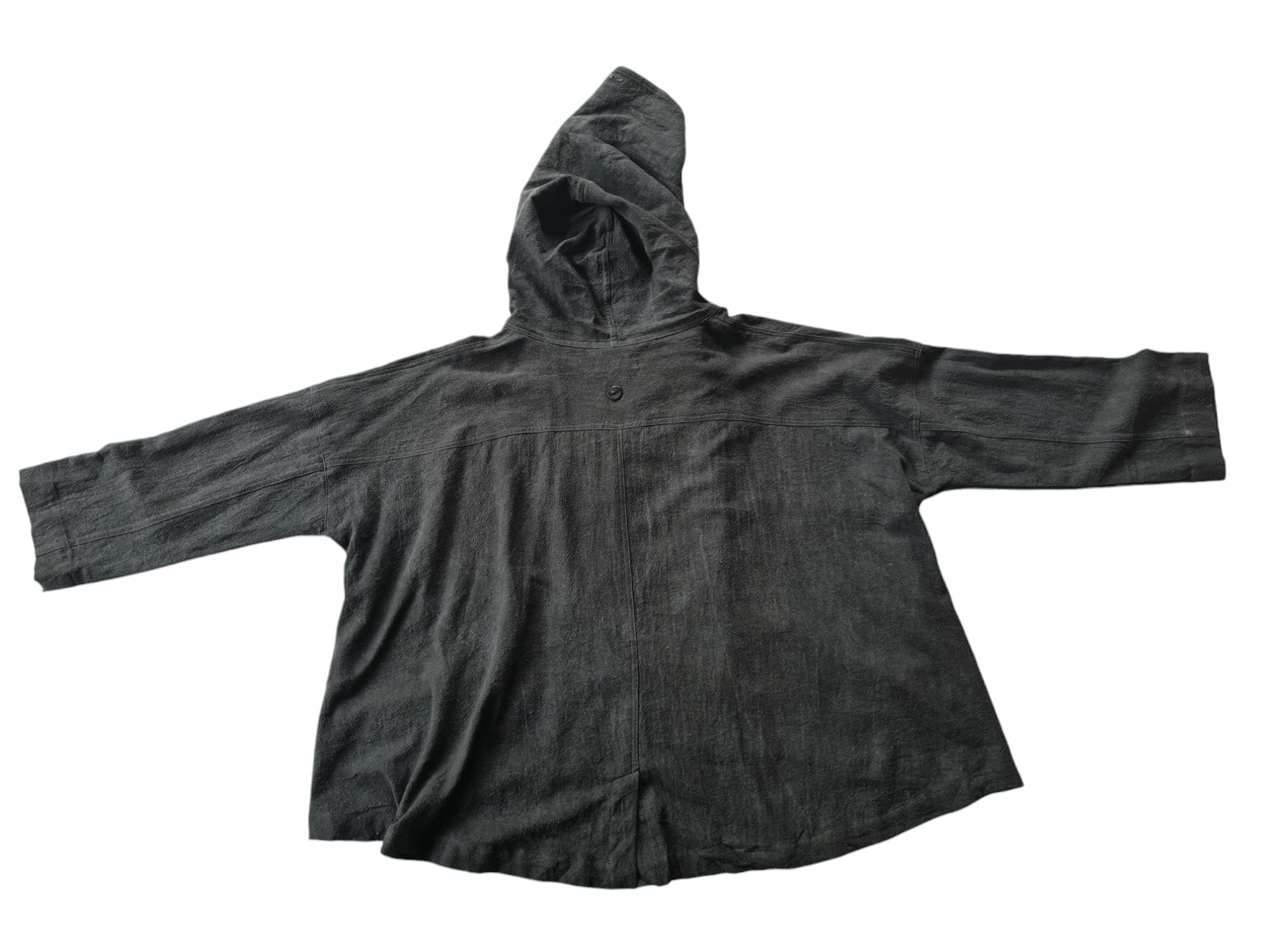 Japanese Brand Vtg Moyuru Asymmetric Jacket Japan Brand Issey Miyake Style Size US L / EU 52-54 / 3 - 1 Thumbnail