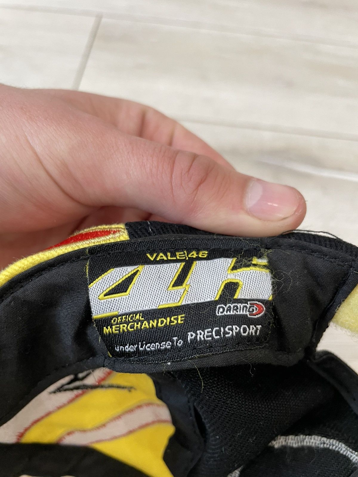 Vintage Vintage Daring Valentino Rossi 46 PRECISPORT Sun/moon cap Size ONE SIZE - 8 Thumbnail