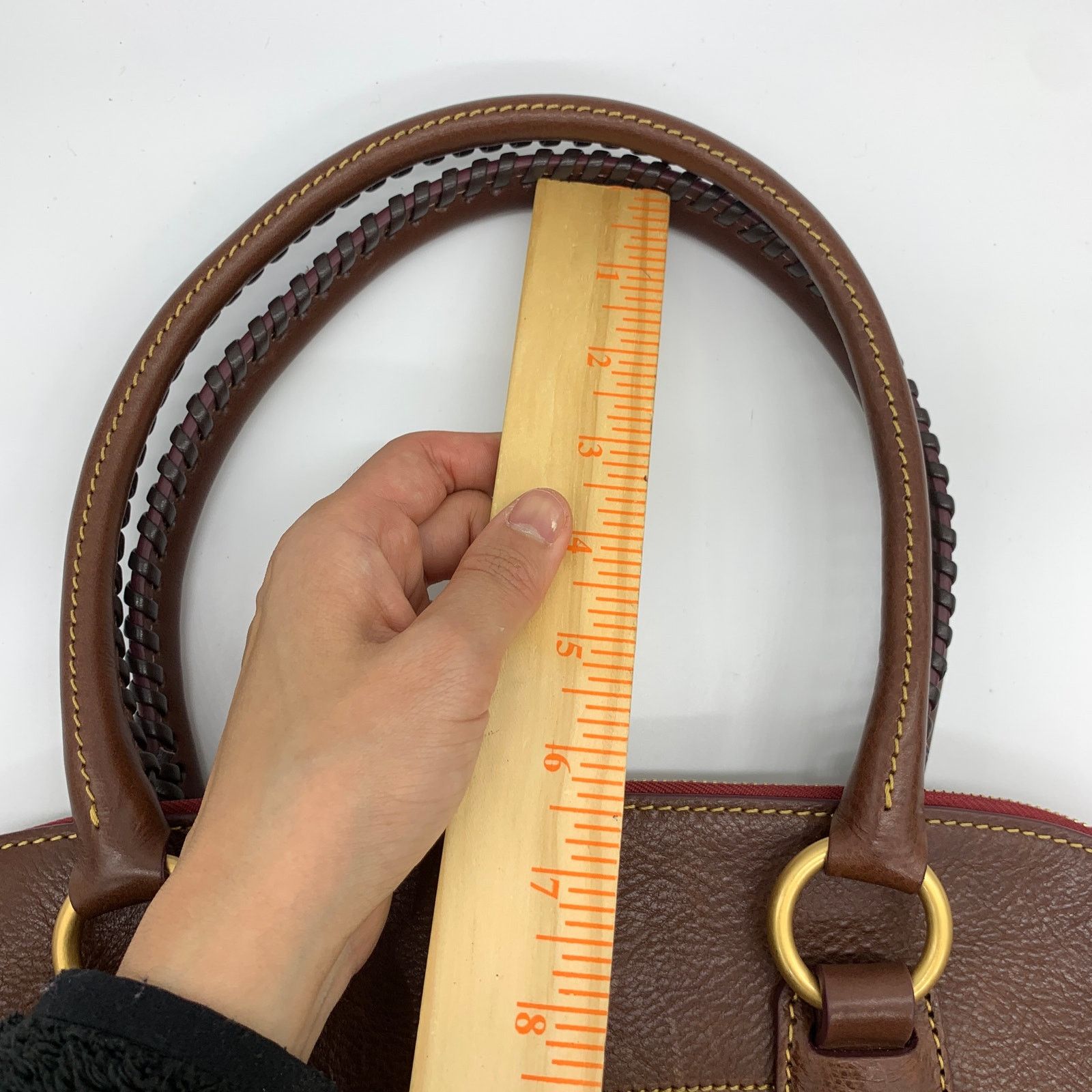 Dooney & Bourke Dooney & Bourke Florentine Leather Purse Domed Buckle Size ONE SIZE - 6 Thumbnail