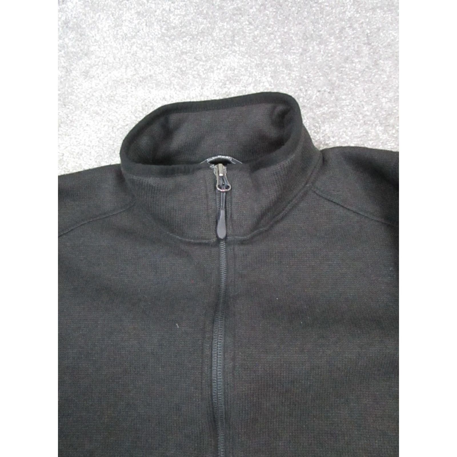 Vintage L.L.Bean Jacket Mens Medium Black Full Zip Hiking Fleece Shirt Size US M / EU 48-50 / 2 - 2 Thumbnail