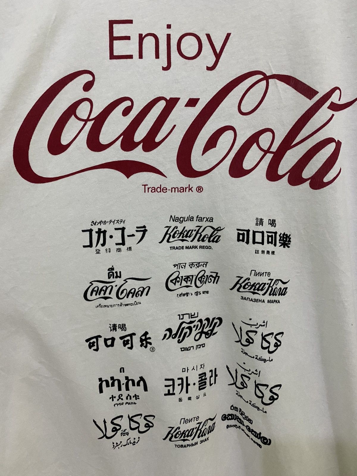Coca Cola × Japanese Brand Cola Cola All Country Logo Size US L / EU 52-54 / 3 - 7 Thumbnail