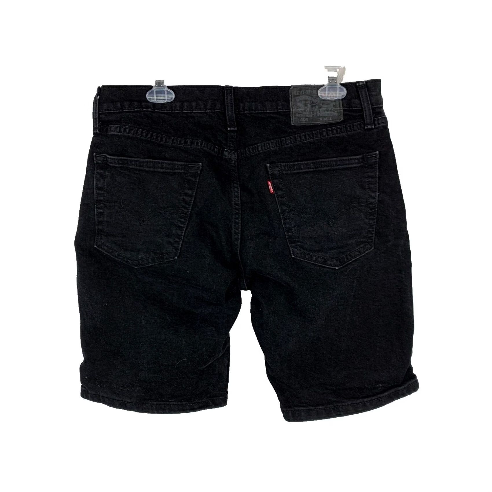 Levi's Levi's Jeans Shorts Jean Short Black Men 32 34 Denim Cotton Zip Button Mens Regular Black Dark Mens Jeans Shorts 34 32 Soldiers of Levi’s 40s 50s Size US 34 / EU 50 - 3 Thumbnail