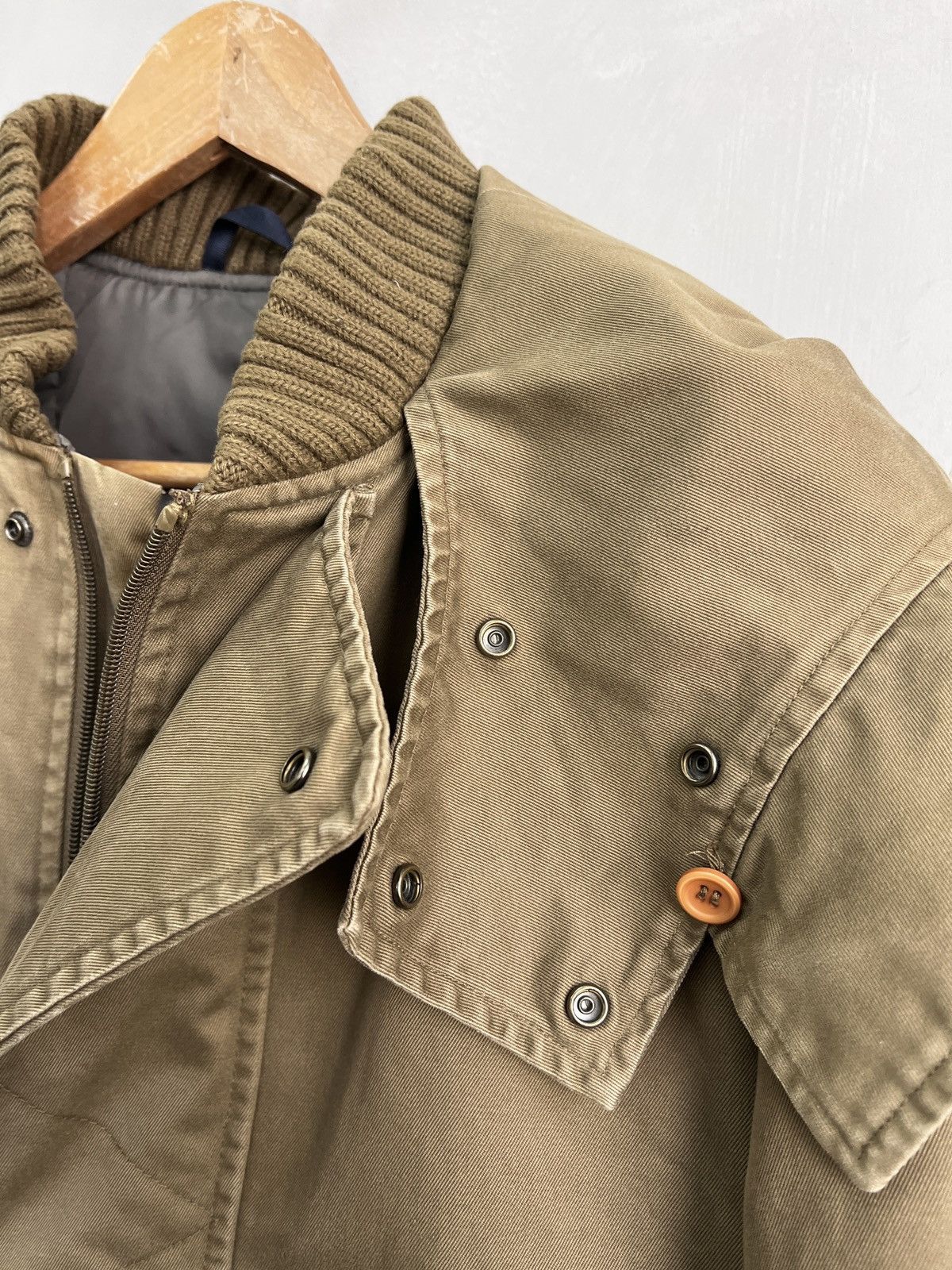 Japanese Brand × Kenzo Vintage hood japanese canvas KENZO HOMME HOOD JACKET RARE Size US L / EU 52-54 / 3 - 5 Thumbnail