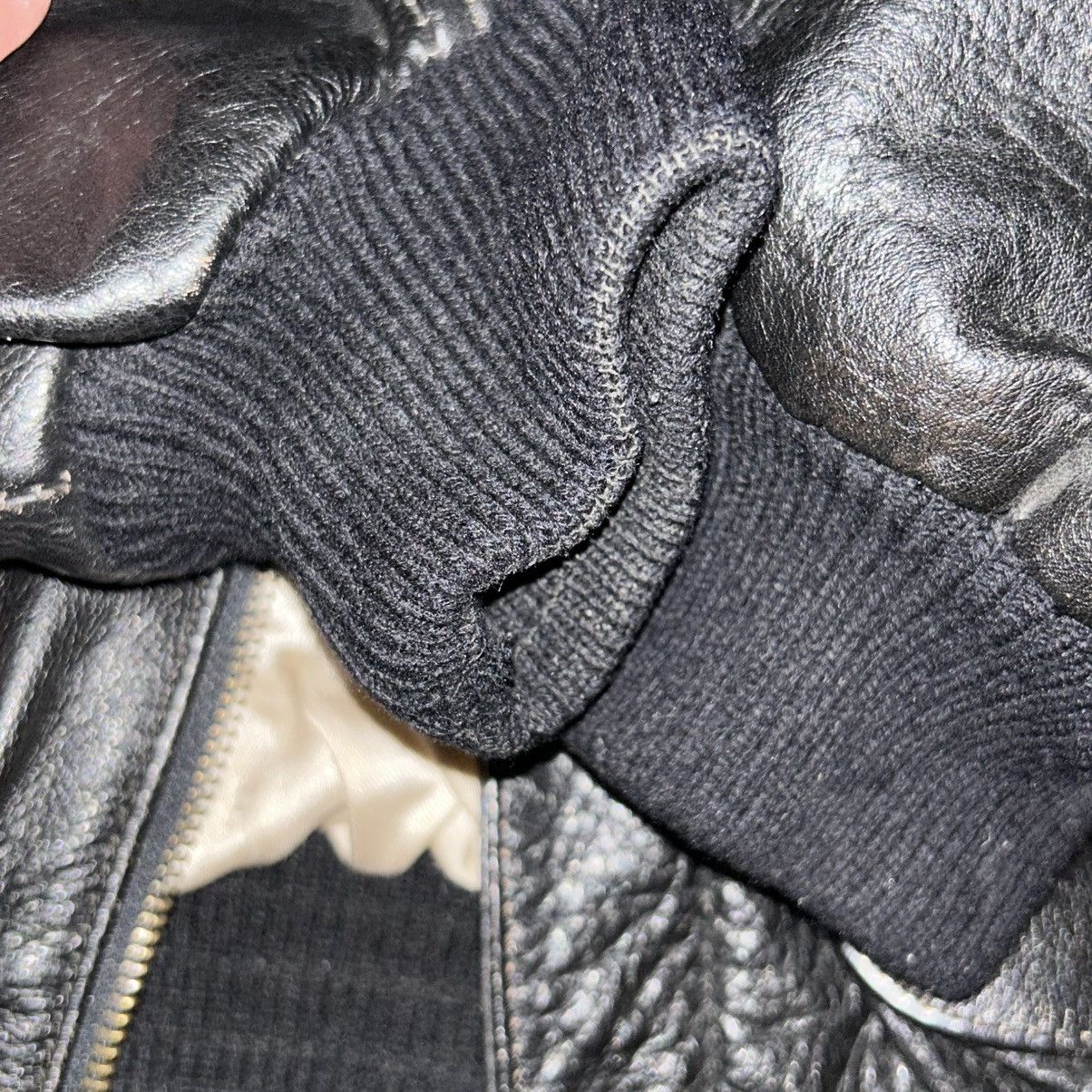 Avirex Vintage Leather Styled Aviation Retro Bomber Vincennes 1928 Size US L / EU 52-54 / 3 - 8 Thumbnail