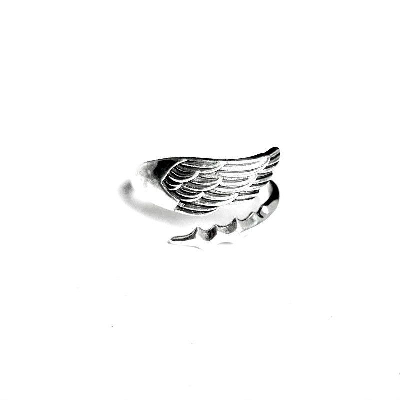 Jewelry Dark Jewelry Rings Open Size Chrome Ring (Size 7-13) Size ONE SIZE - 5 Thumbnail