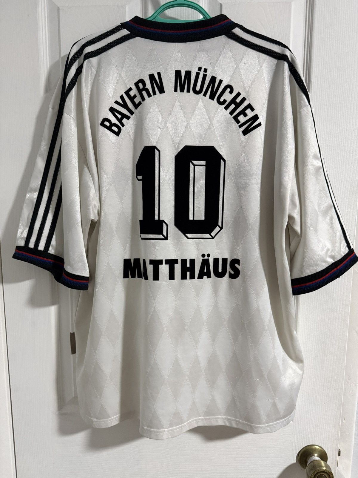 Adidas Adidas Bayern Munich matthaus jersey 1997 Size US XXL / EU 58 / 5 - 1 Thumbnail