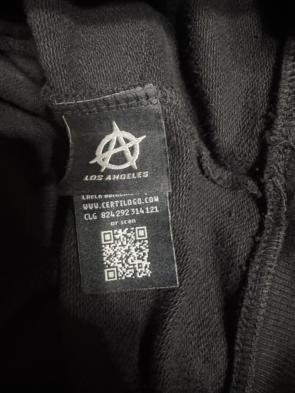 Revenge Revenge X Heartbreak Bejeweled Hoodie Black/Clear Size US XL / EU 56 / 4 - 5 Thumbnail
