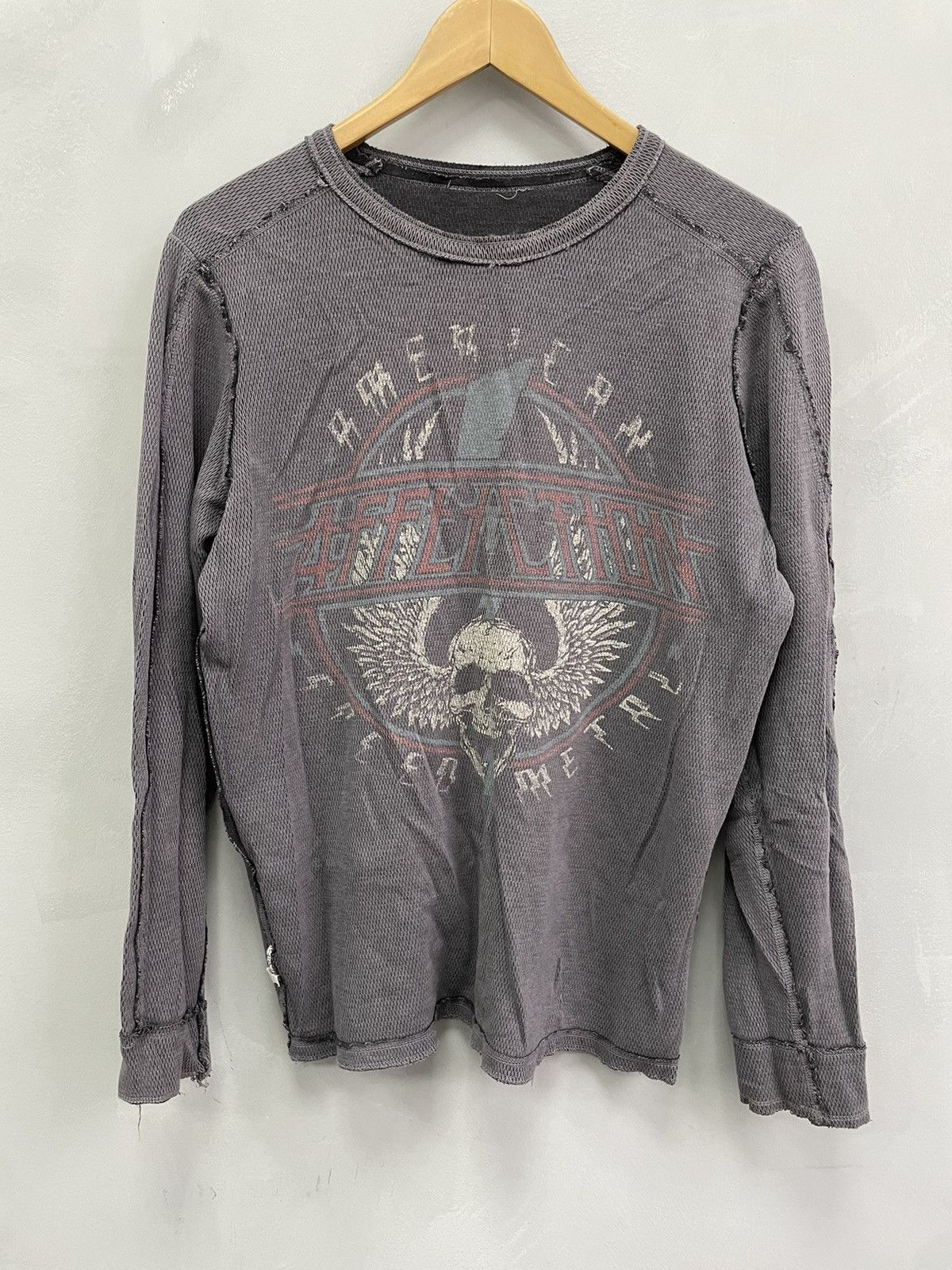 Affliction × Tapout Crazy Y2K Tapout Oversized reversible Boxy Affliction Tee Size US M / EU 48-50 / 2 - 1 Thumbnail