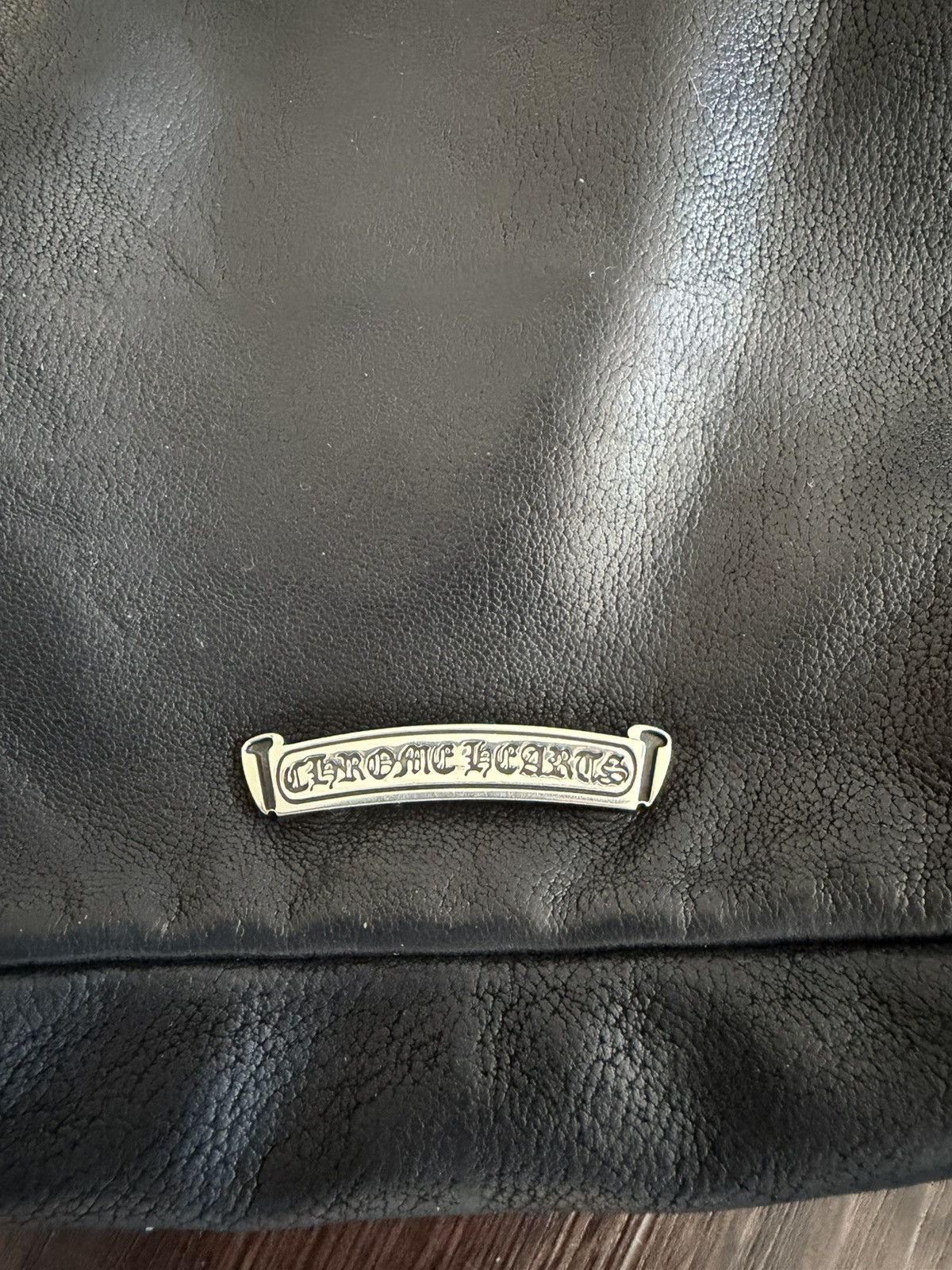Chrome Hearts Chrome Hearts Baby Fat Cross Patch Black Crossbody Bag Size ONE SIZE - 4 Thumbnail