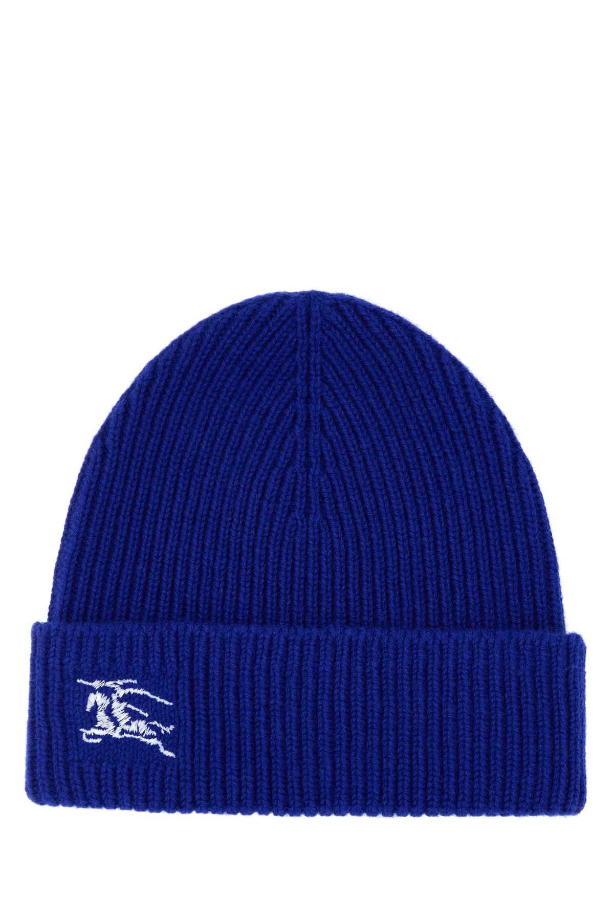 【関税&送料込】Burberry Electric Blue Cashmere Beanie Hat Burberry Electric Blue Cashmere Beanie Hat | Grailed