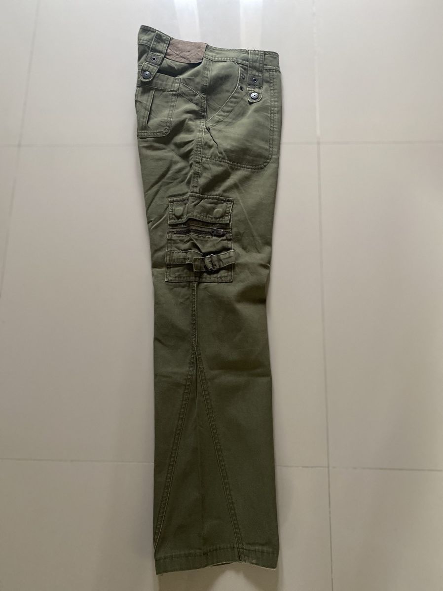 General Research Vintage Japanese Tactical Multi Pocket Pants Green Size US 31 - 8 Thumbnail