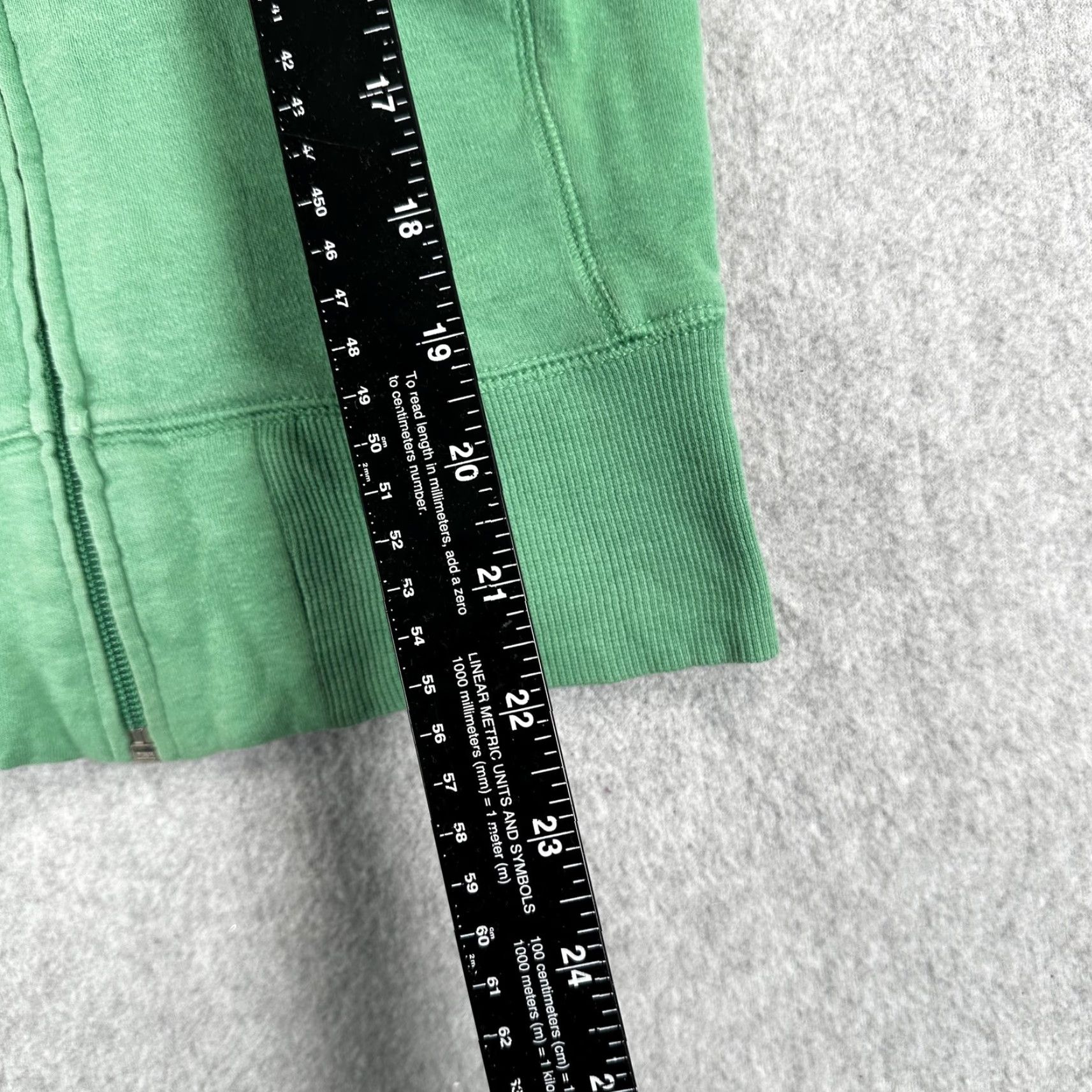Nike Nike Sportswear Sweatshirt Womens XS Green Full Zip High Neck Size XS / US 0-2 / IT 36-38 - 5 Thumbnail