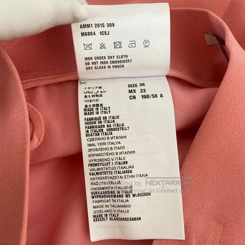 Miu Miu Miu Miu Pink A-Line Skirt with Embellished Pockets . Size 23" - 6 Thumbnail