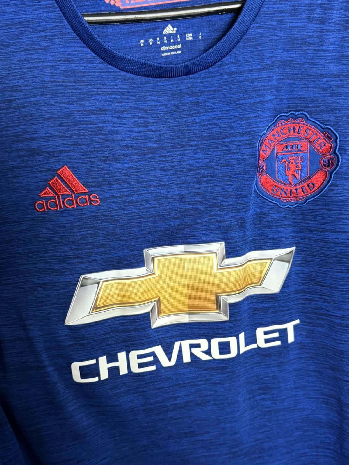 Adidas Manchester United 16/17 Away Martial Football Jersey Size US M / EU 48-50 / 2 - 4 Thumbnail