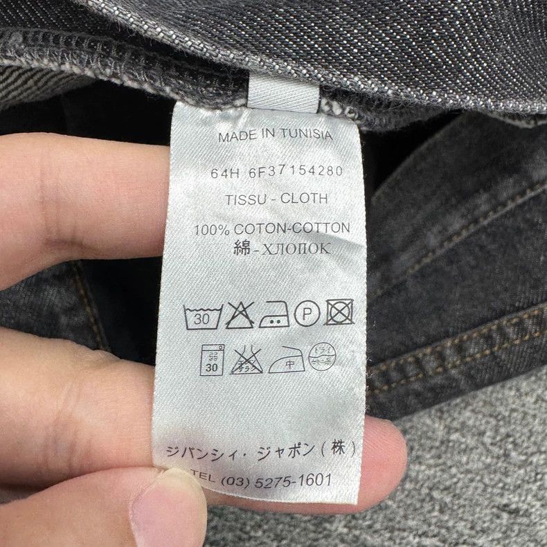 Givenchy Givenchy Leather Patch Denim Jeans Size US 32 / EU 48 - 3 Thumbnail