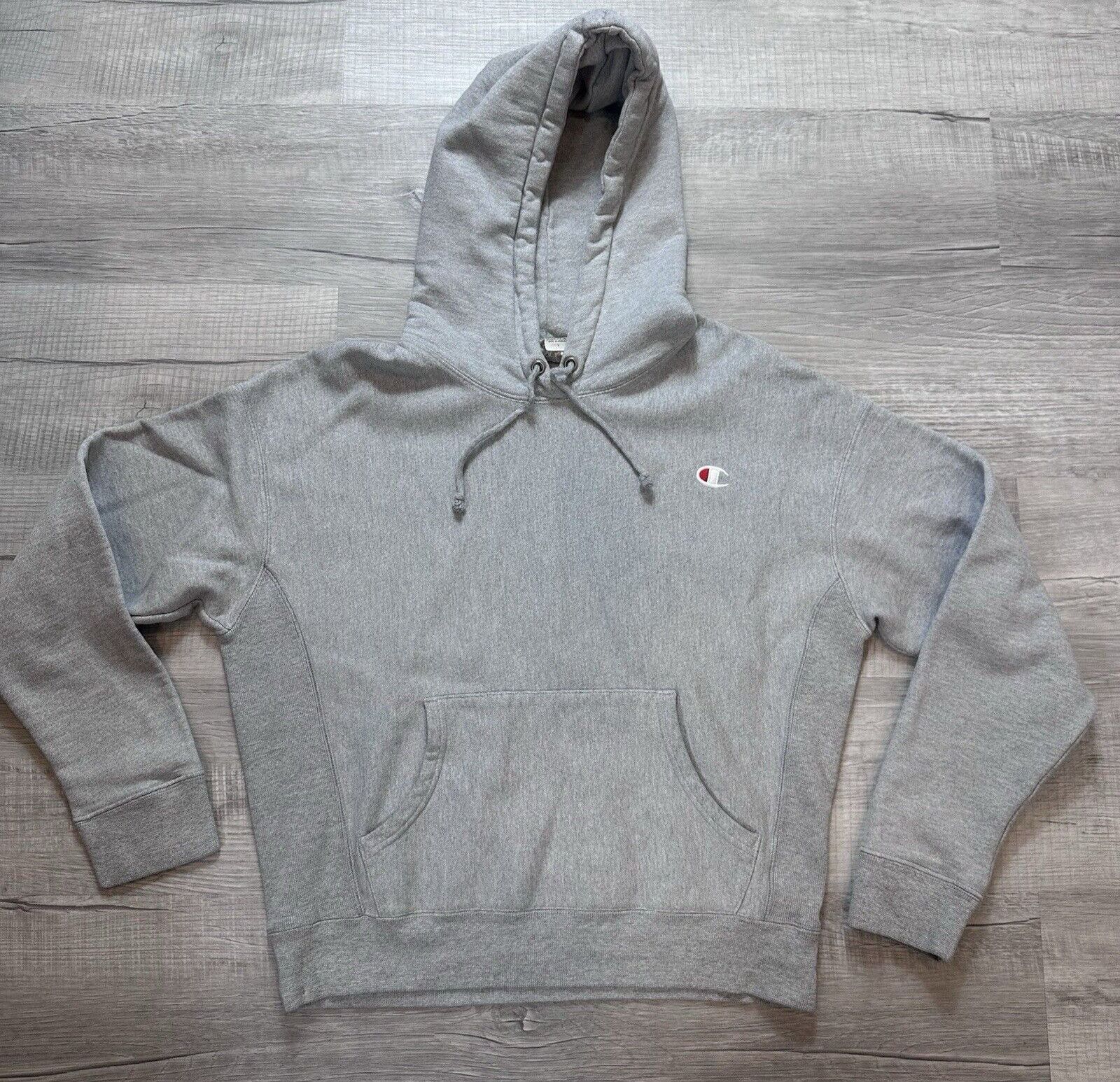 Champion Champion Sweatshirt Womens Large Gray Blank Reverse Weave Size L / US 10 / IT 46 - 1 Thumbnail