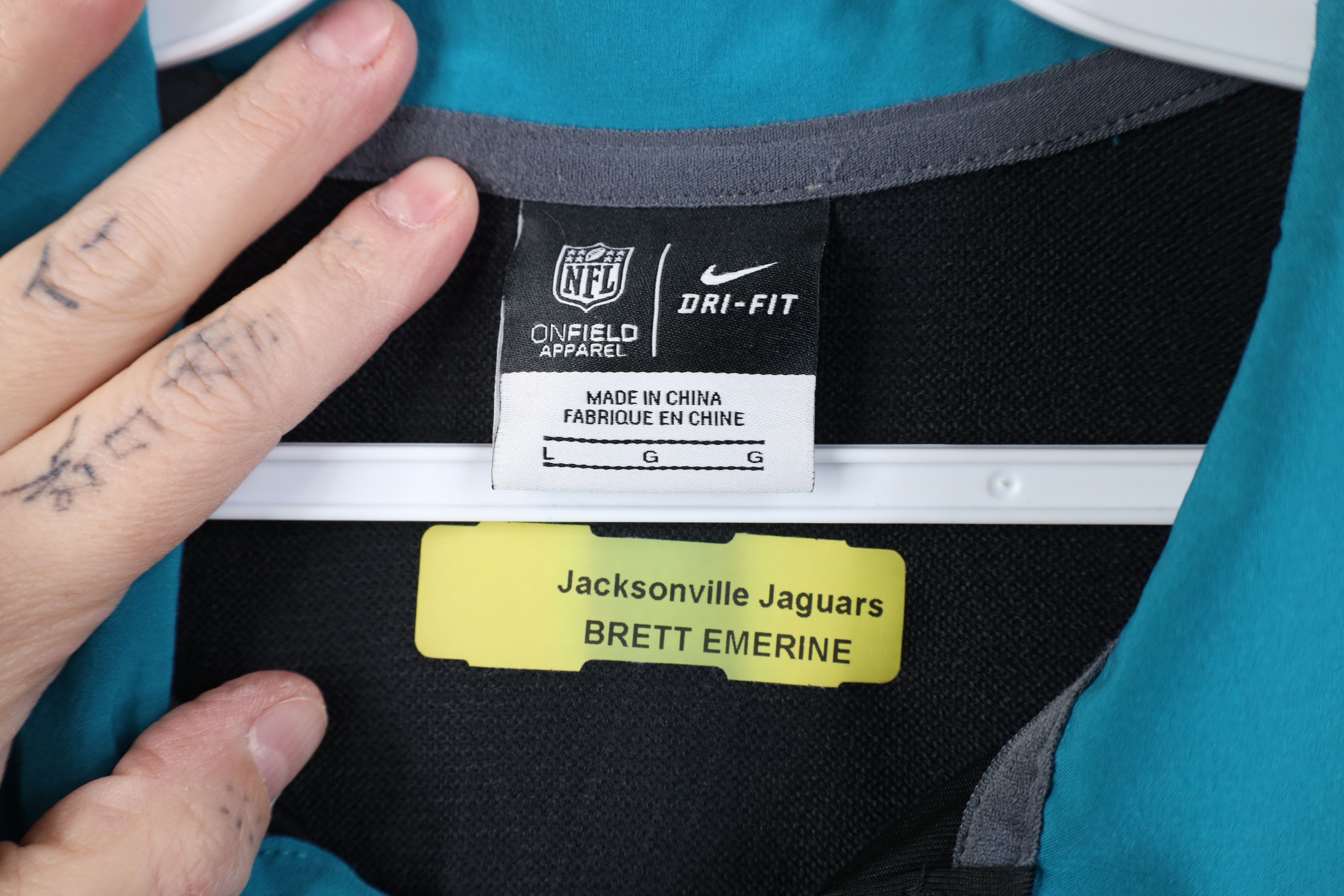 Nike Nike On Field Jacksonville Jaguars Football Golf Polo Shirt Size US L / EU 52-54 / 3 - 10 Thumbnail