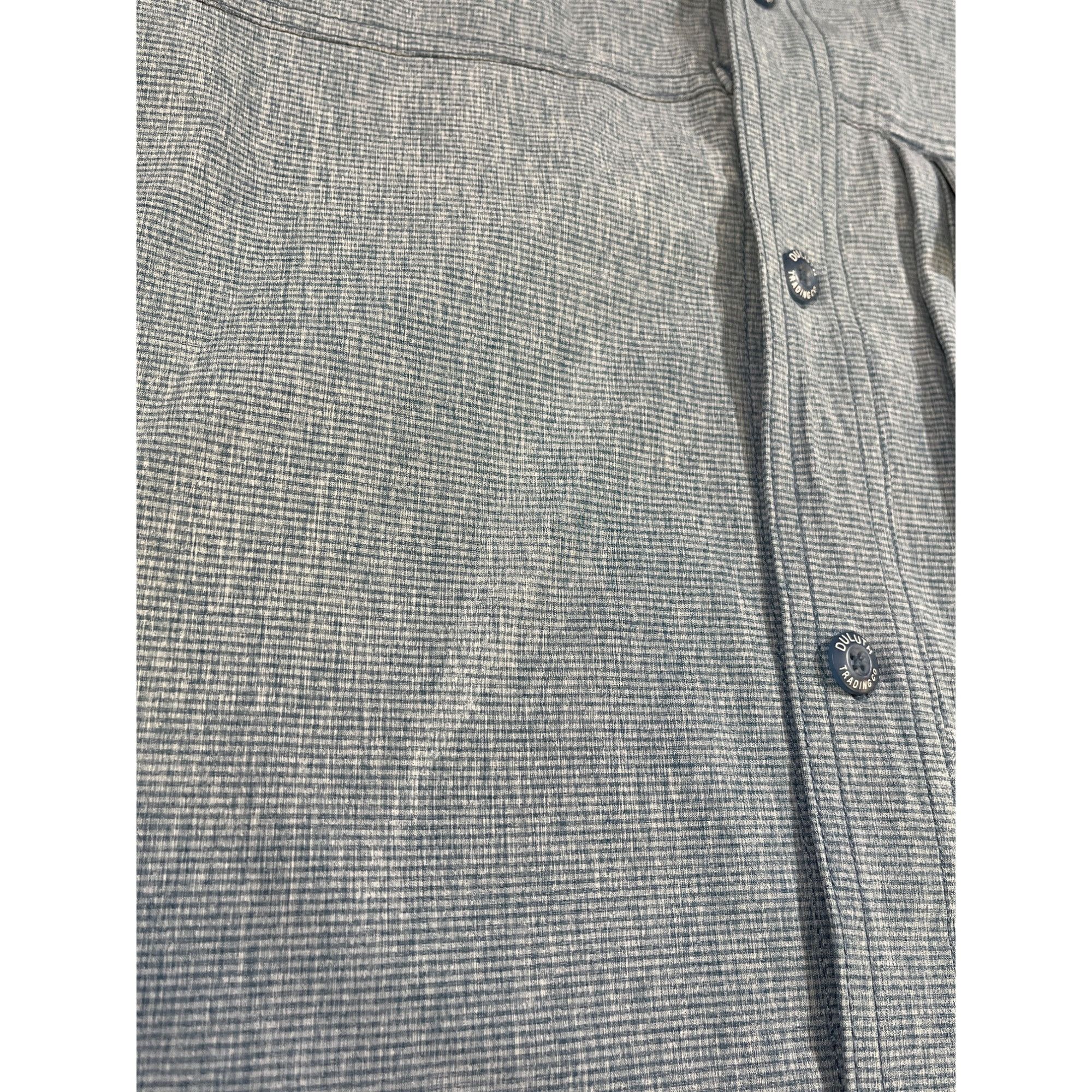 Duluth Trading Company Duluth Trading Co. Men's Blue Button Up Shirt Size 2XL SKU 6 Size US XXL / EU 58 / 5 - 7 Thumbnail