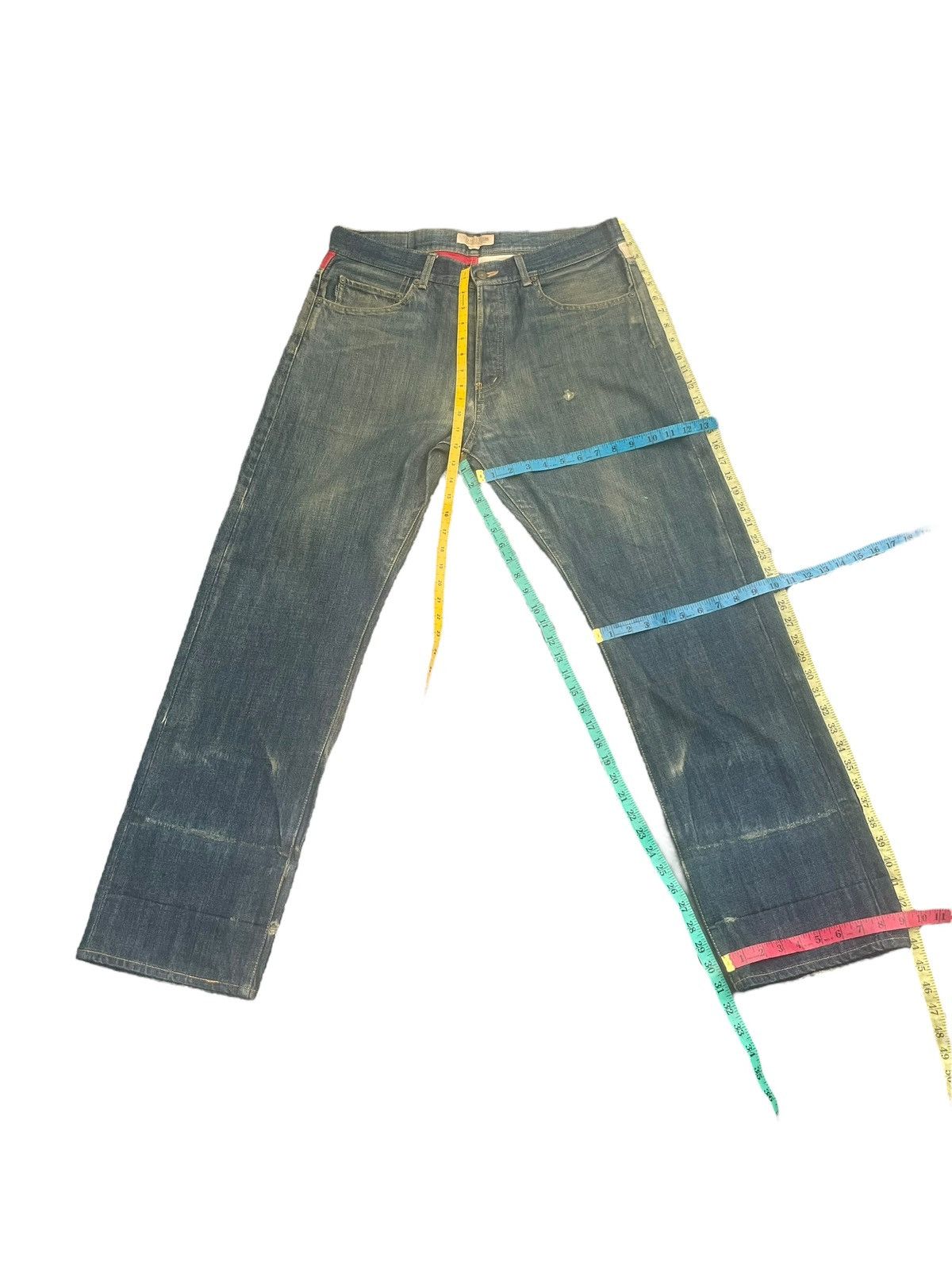 Tommy Hilfiger Tommy Faded Distresed Denim Size US 36 / EU 52 - 18 Thumbnail