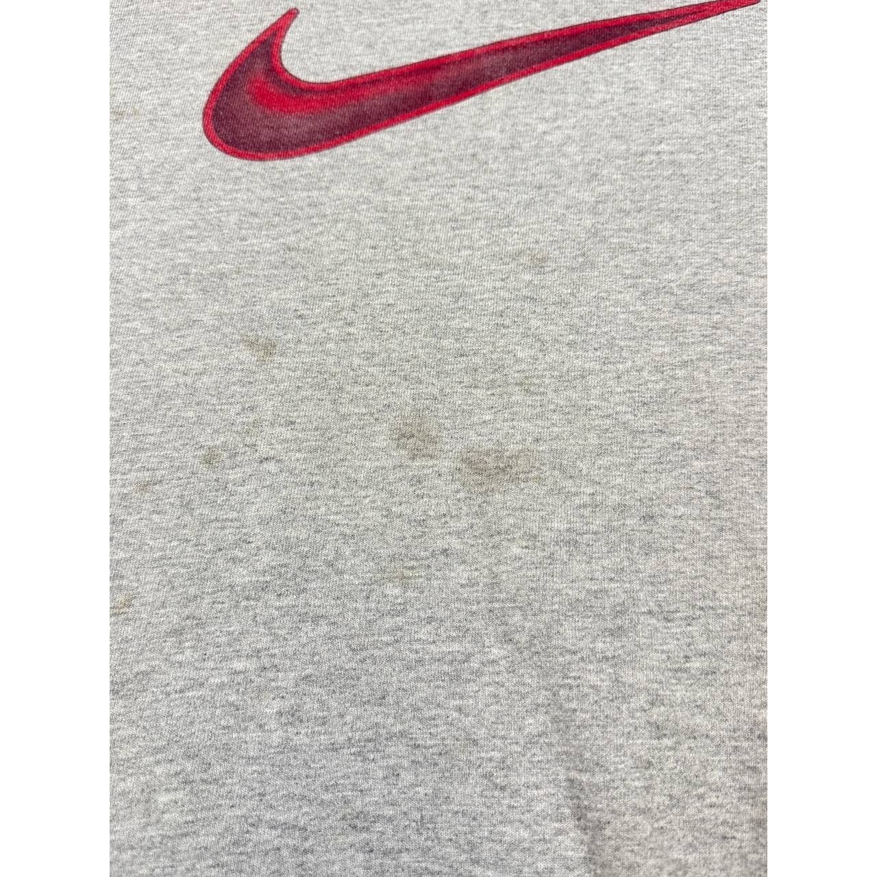 Nike Vintage 90s Nike Pullover Sweatshirt Big Swoosh Made In USA Size US L / EU 52-54 / 3 - 8 Thumbnail