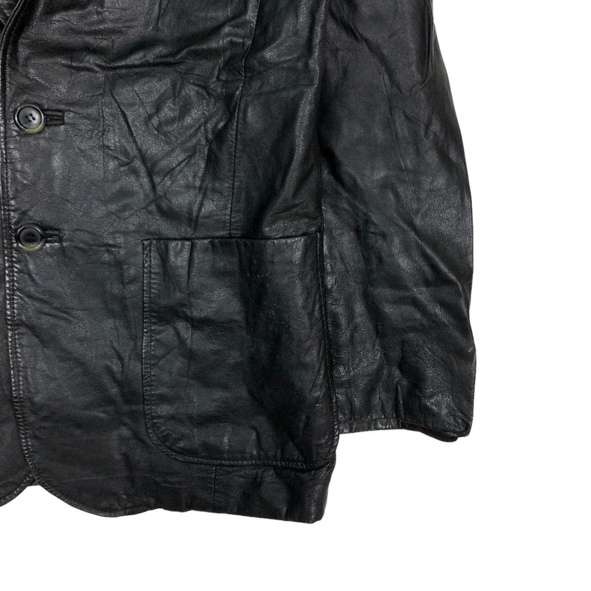 Genuine Leather 🔥90’s Garments Genuine Leather Jacket Double Breast Japan Size US L / EU 52-54 / 3 - 5 Thumbnail