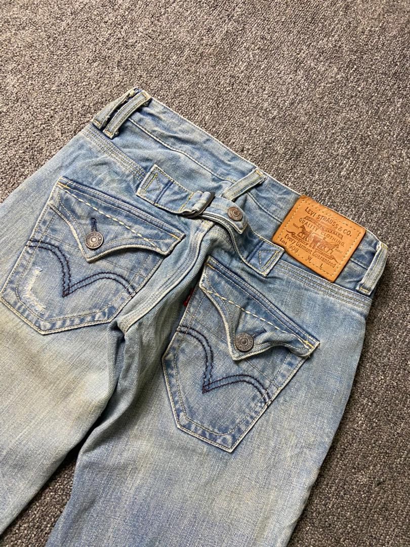 Levi's Levis Strauss Co. Classic Flare Denim Jeans (184) Size 27" / US 4 / IT 40 - 2 Thumbnail