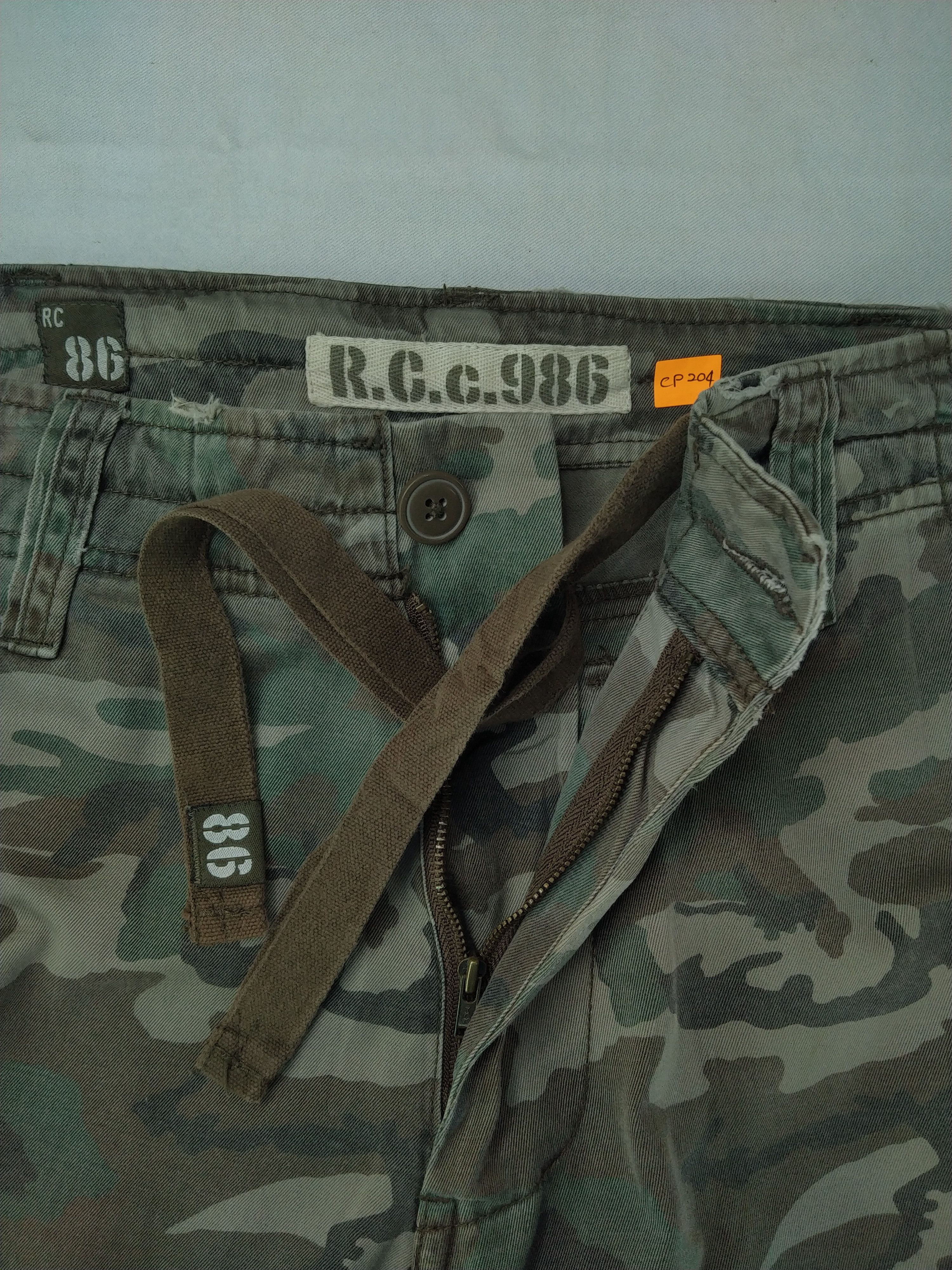 Japanese Brand Real Crush Japanese Brand Cargo Multi Pocket Pants -CP204 Size US 32 / EU 48 - 13 Thumbnail