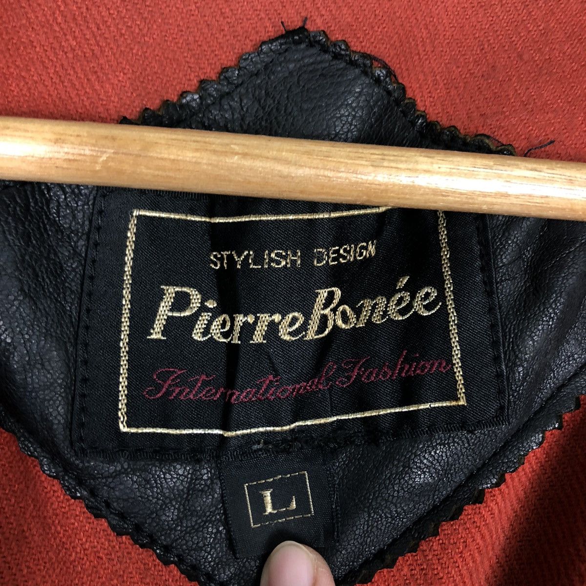 Japanese Brand 🔥Vtg Bomber Genuine Leather Jacket Fly Pierre Bonee Japan Size US L / EU 52-54 / 3 - 17 Thumbnail
