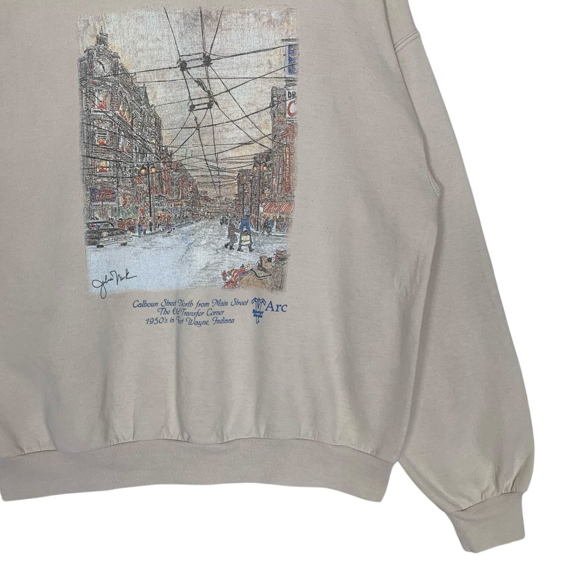 Jerzees Vintage Jeezees Brand Streetwear JapaneseBrand Sweatshirt Size US L / EU 52-54 / 3 - 4 Thumbnail
