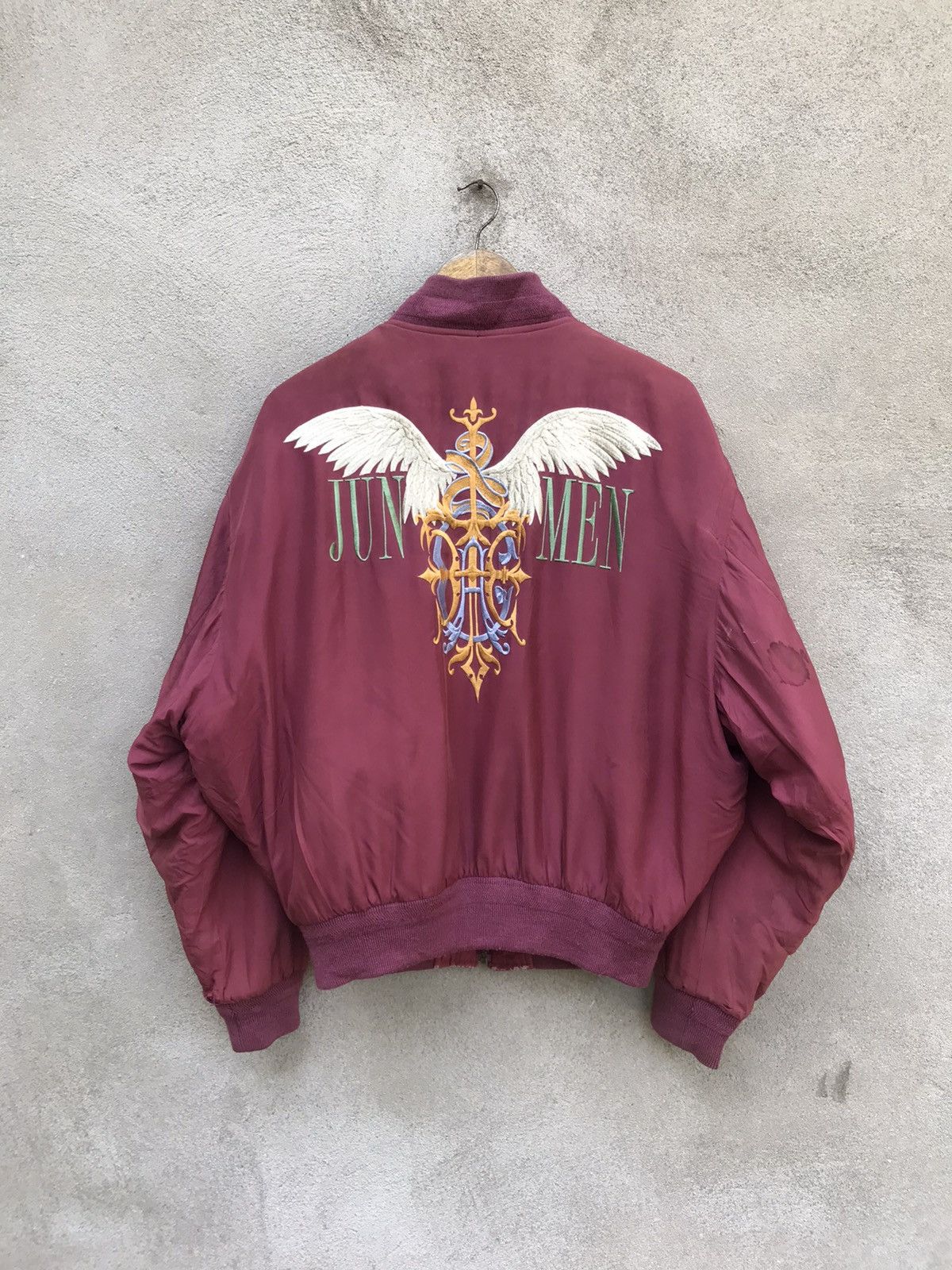 Beauty Beast × Japanese Brand × Jun Takahashi JUN MEN BOMBER JACKET JAPANESE FASHION Size US L / EU 52-54 / 3 - 1 Thumbnail