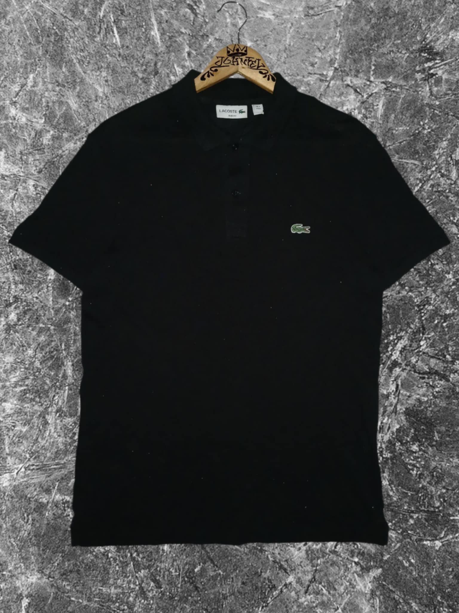 Lacoste Lacoste (black) Slim fit Polo Shirt Size US M / EU 48-50 / 2 - 1 Thumbnail