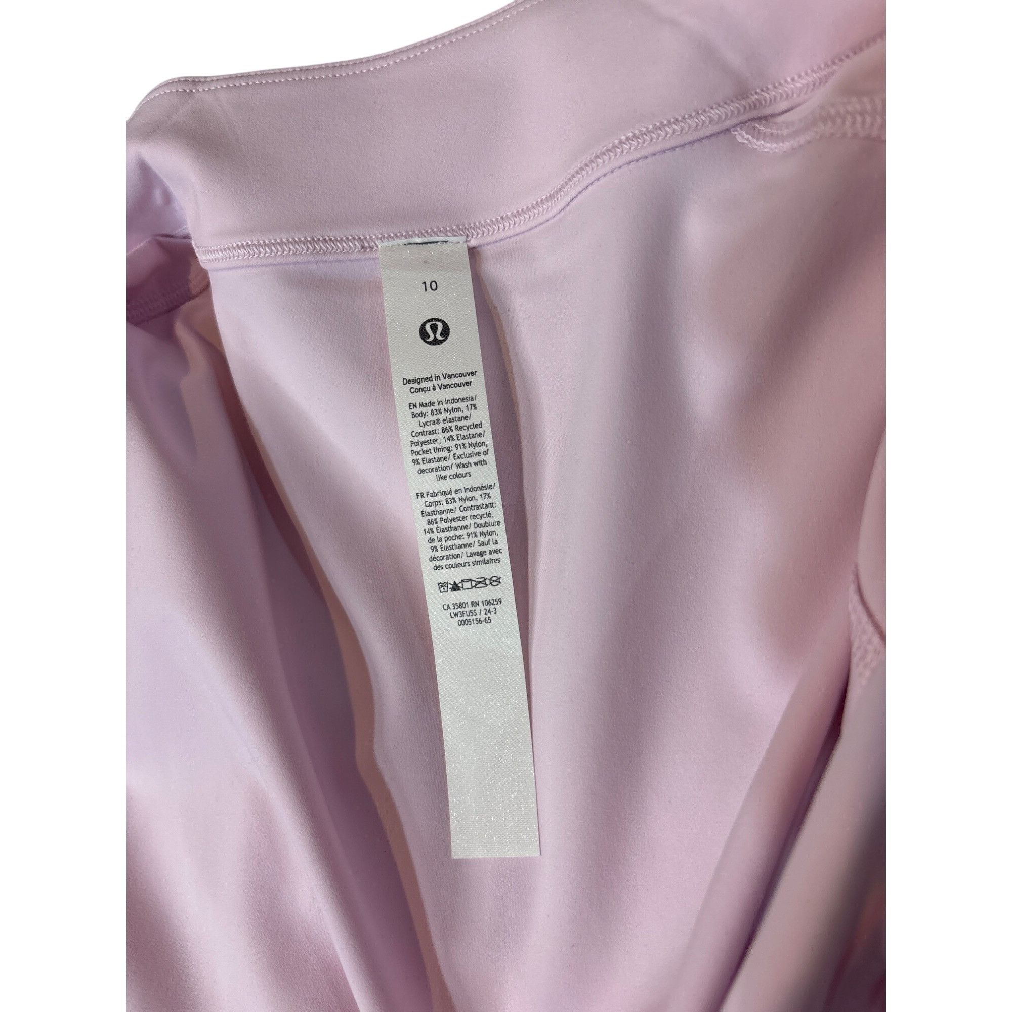 Lululemon Lululemon Women’s Light Pink Define Jacket Size L / US 10 / IT 46 - 2 Thumbnail