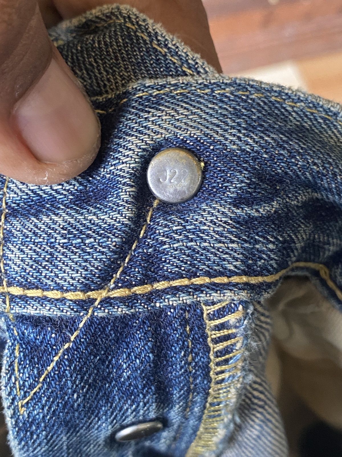Levi's Vintage Clothing × Salvage × Vintage Vintage 702 big E selvedge denim Size US 30 / EU 46 - 12 Thumbnail