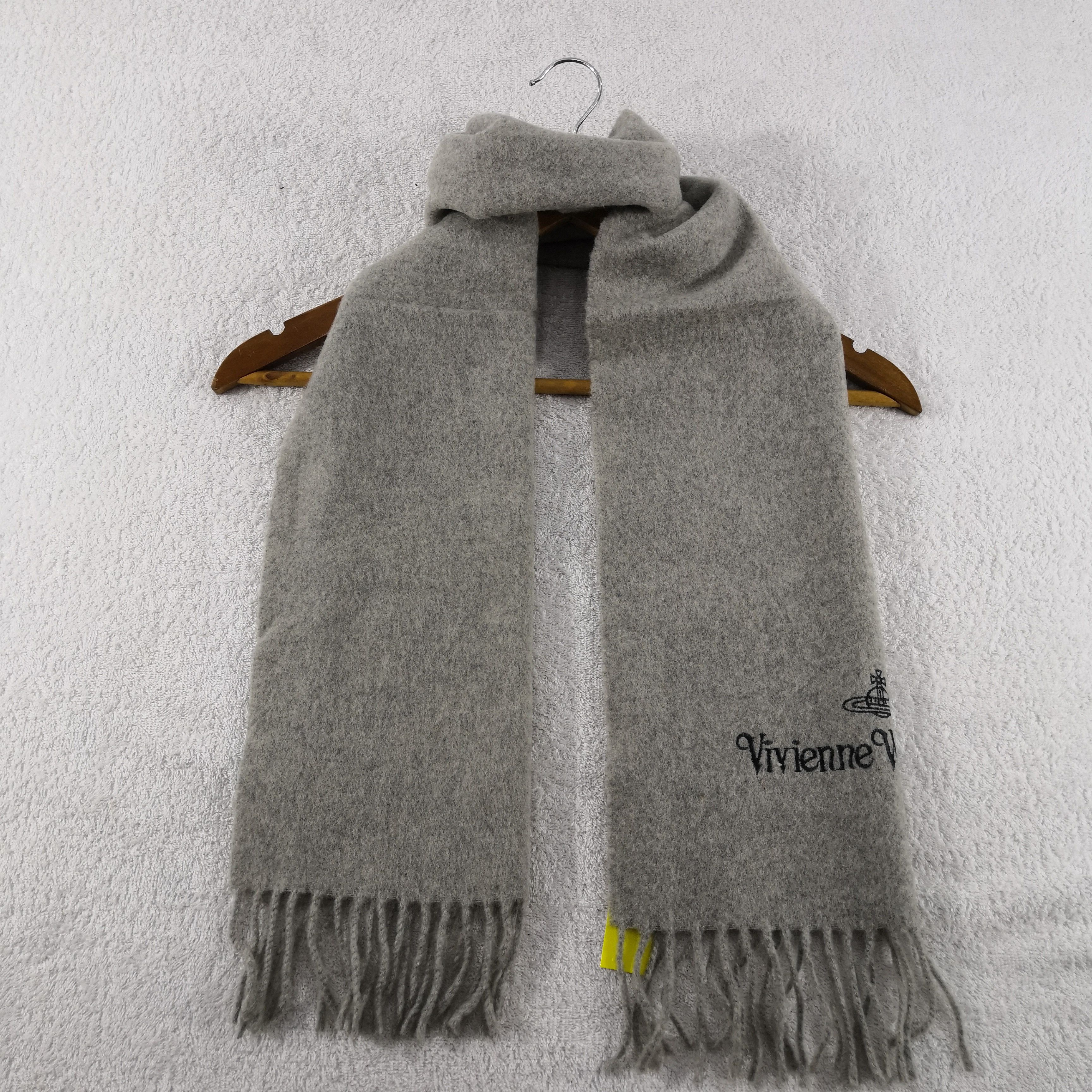 Vintage Vintage Wool Scarf Winter Scarves 56789 Size ONE SIZE - 2 Thumbnail