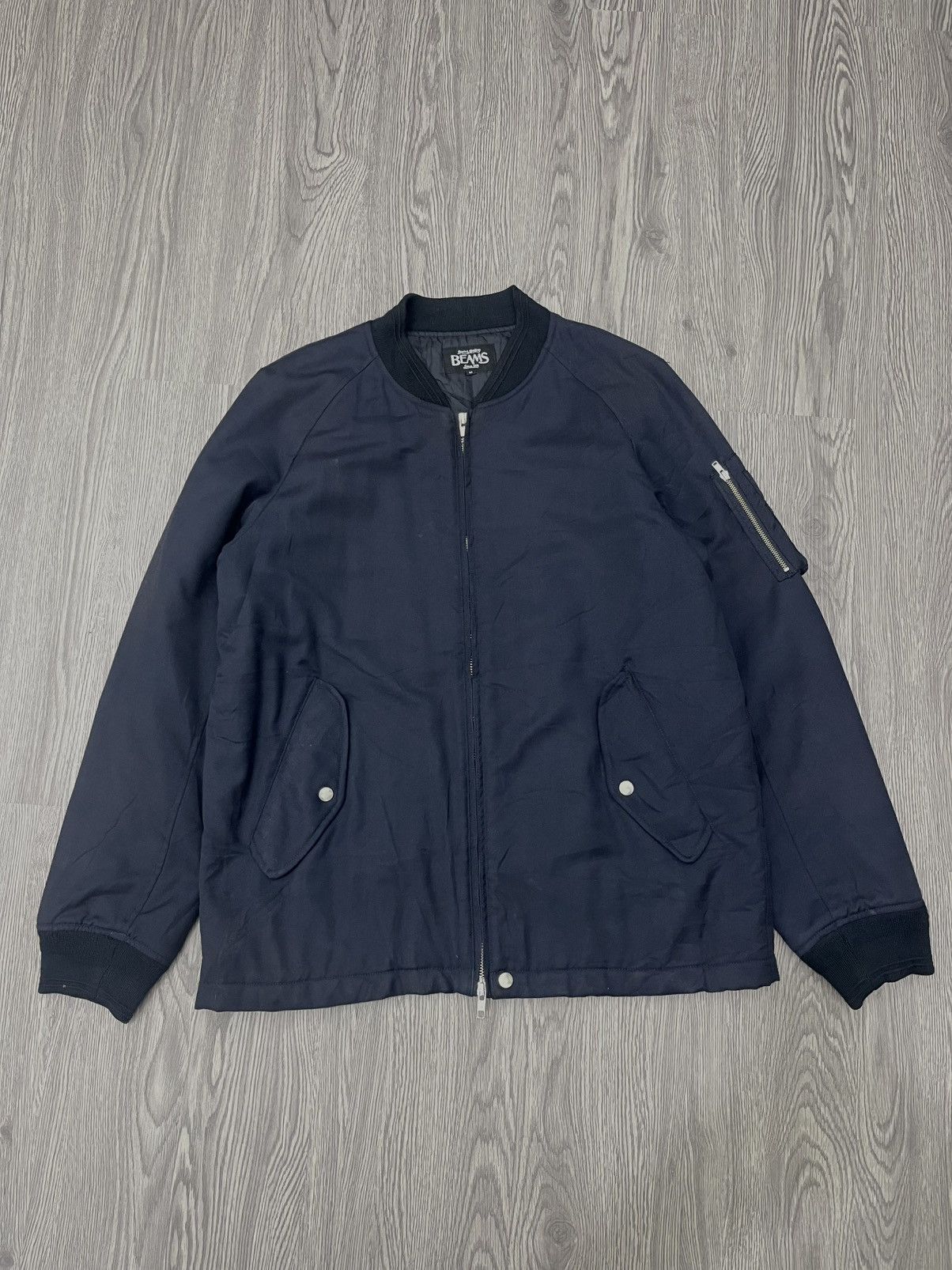 Japanese Brand 🇯🇵Beams bombers Jacket Size US M / EU 48-50 / 2 - 1 Thumbnail