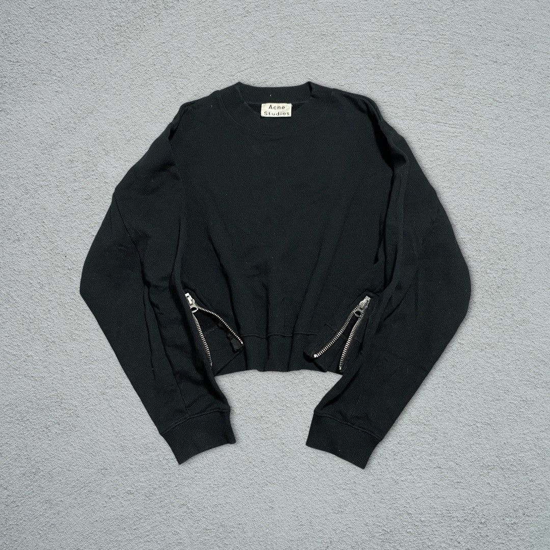 Acne Studios ACNE STUDIOS BIRD FL CROPPED PULLOVER Size M / US 6-8 / IT 42-44 - 8 Thumbnail