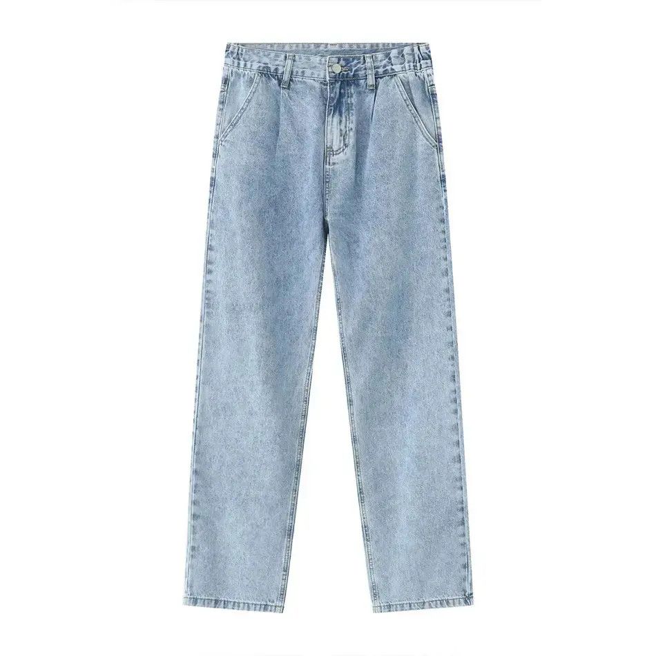 Japanese Brand Retro loose high street casual jeans Size US 32 / EU 48 - 5 Thumbnail