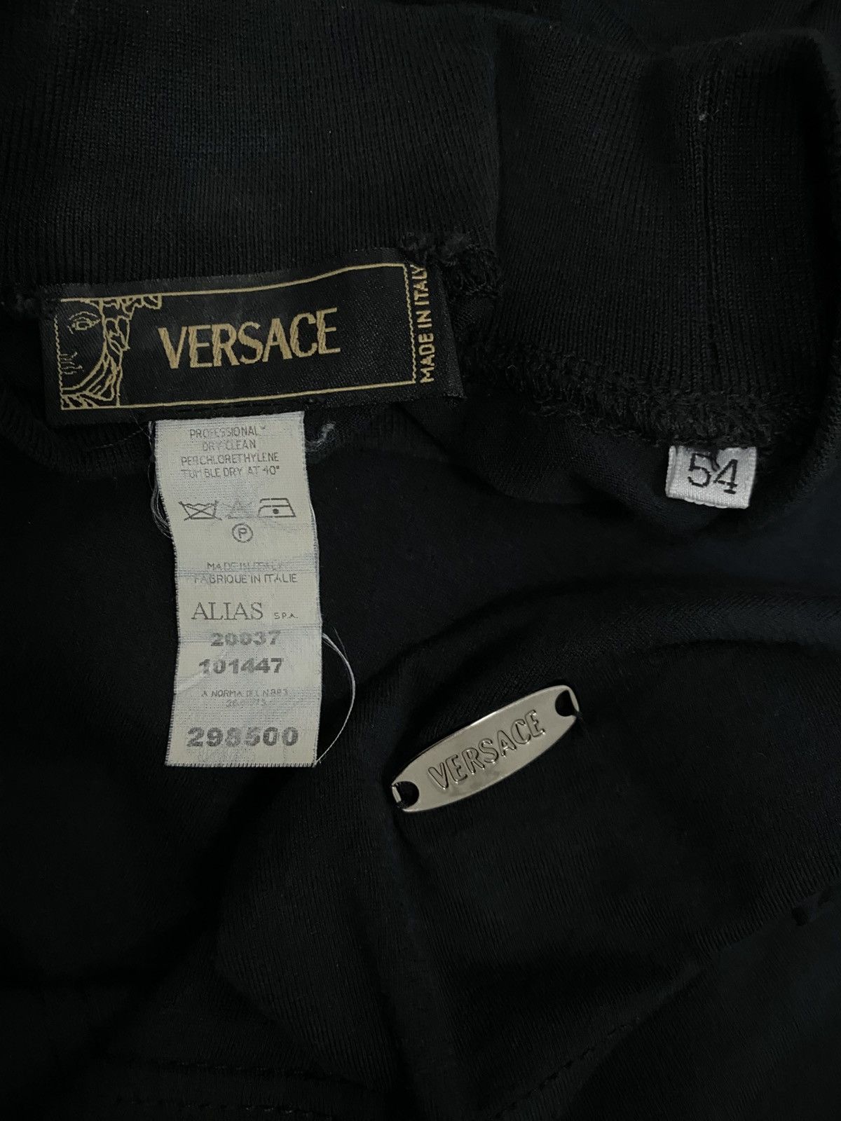 Versace Versace Turtleneck Longsleeve shirt Size US L / EU 52-54 / 3 - 3 Thumbnail