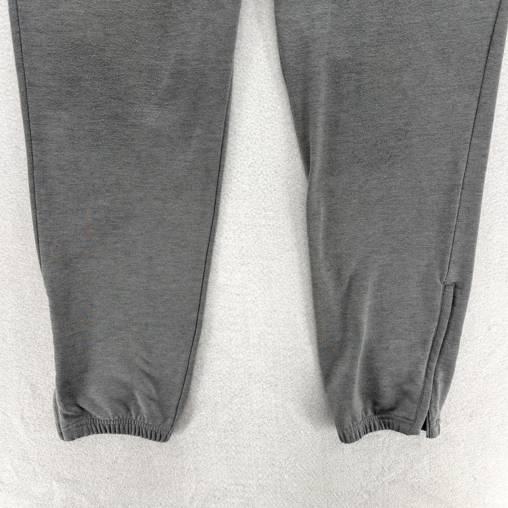 Nike Nike Dri-Fit Pants Mens Large Gray Joggers Athletic Training Zip Hem Running Gym Size US 33 - 3 Thumbnail