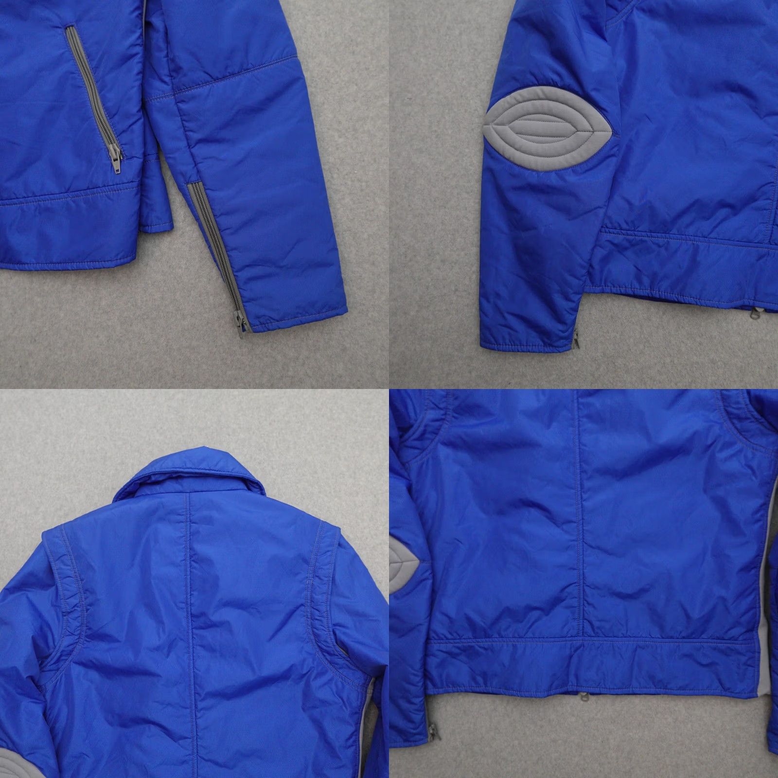 Ellesse VINTAGE ELLESSE Jacket Mens Large Blue Nylon Fullzip Size US L / EU 52-54 / 3 - 8 Thumbnail